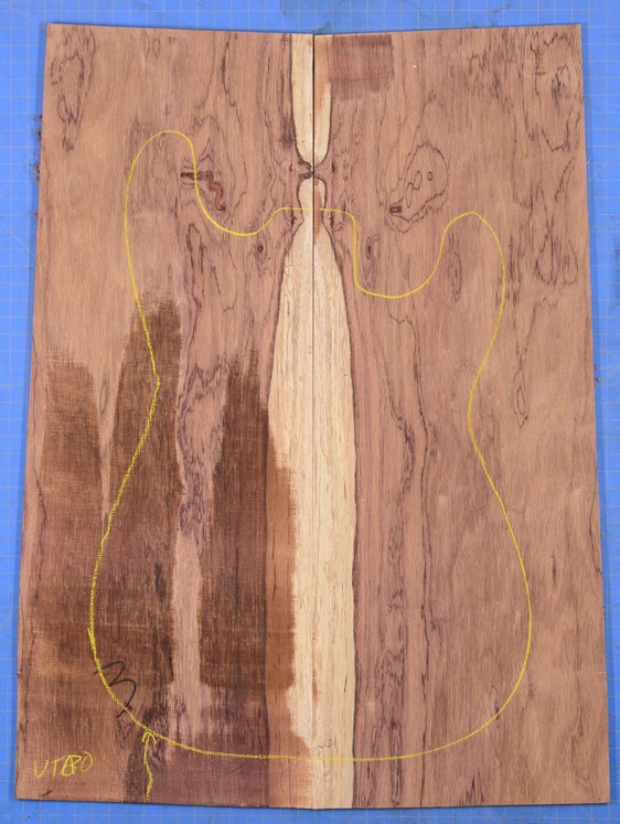 Rosewood (Nicaraguan) GuitarSolidBodyTopATC L020039.G.446