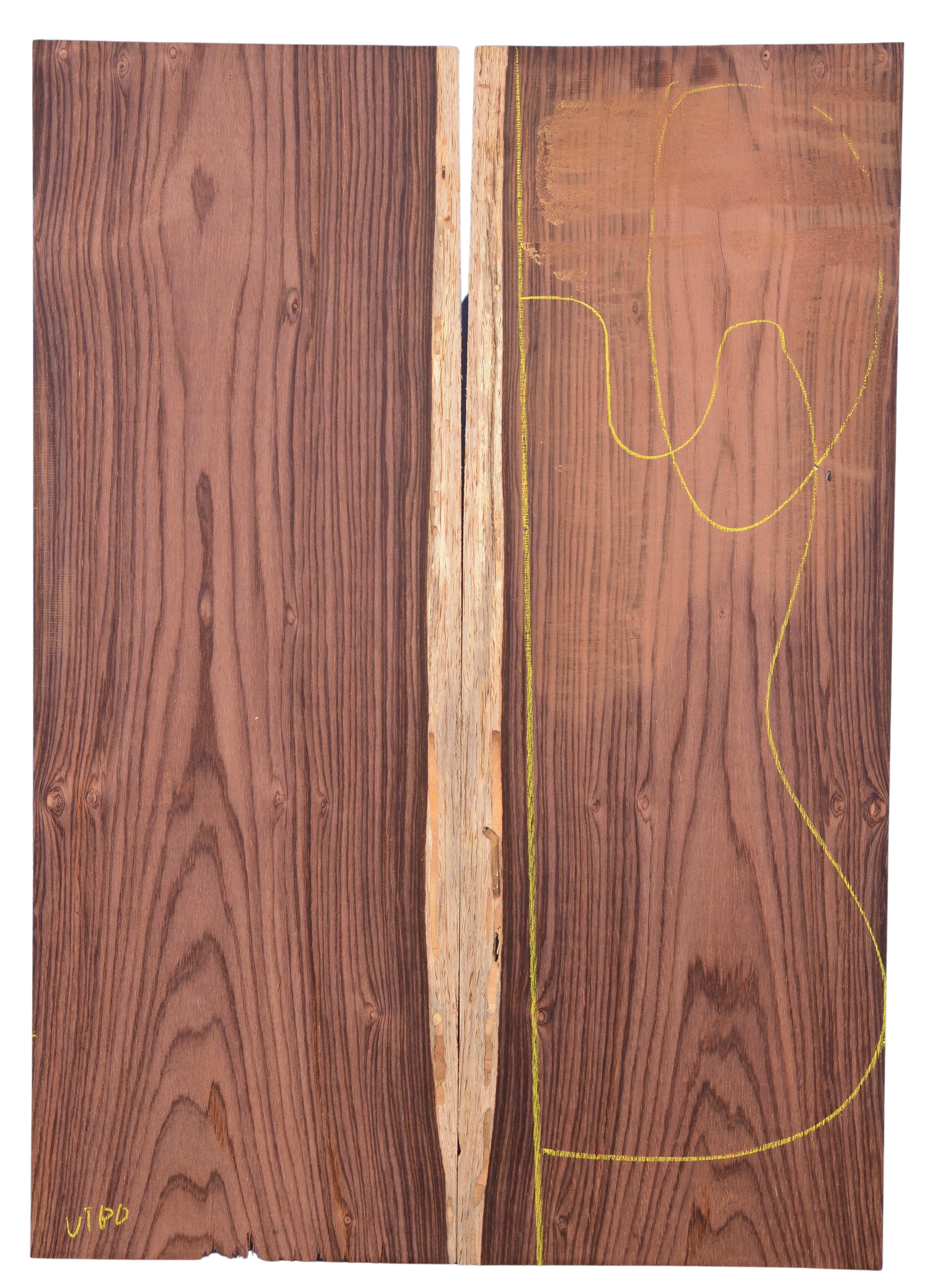 Rosewood (Nicaraguan) GuitarSolidBodyTopATC L020039.G.448