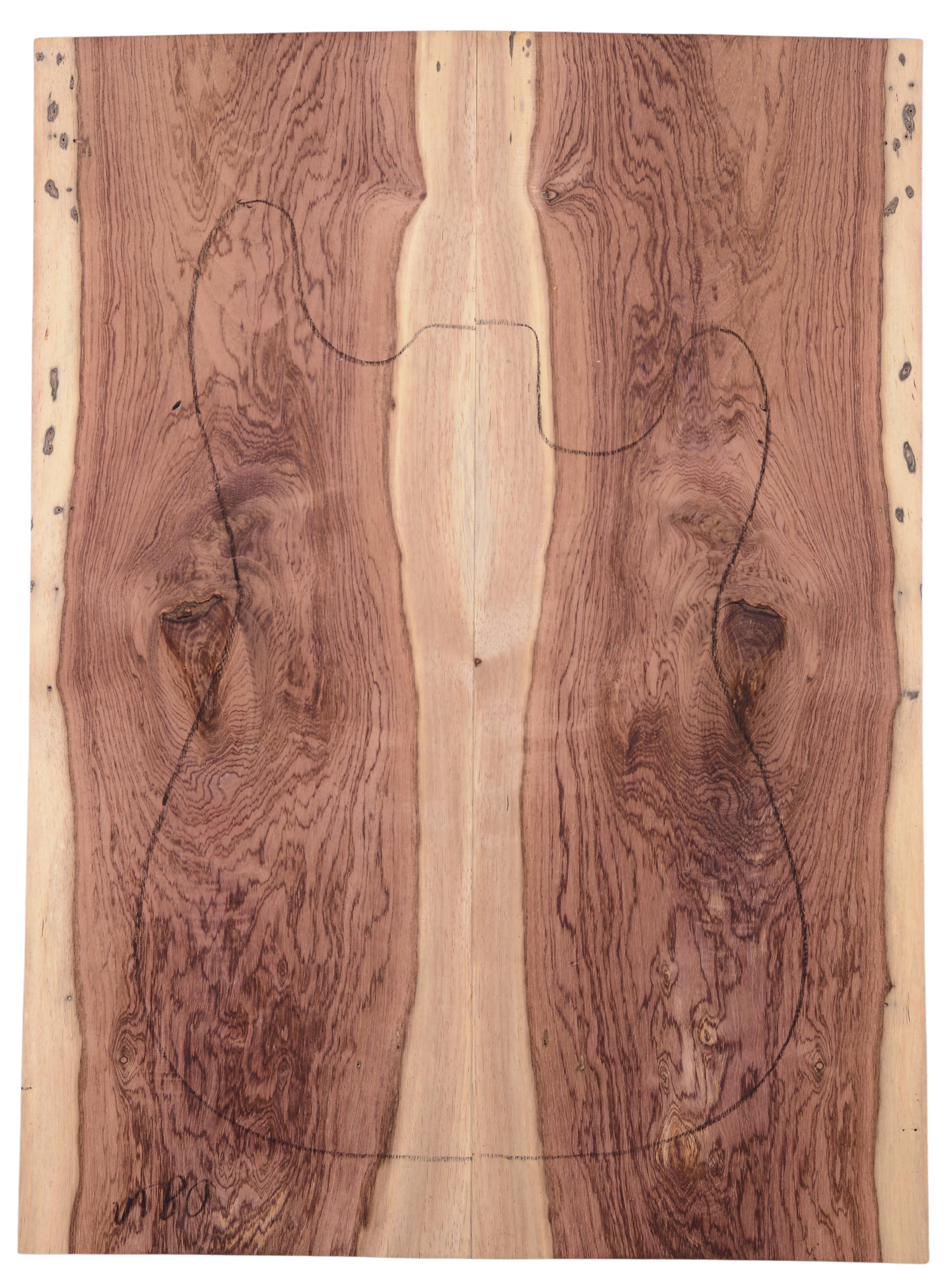 Rosewood (Nicaraguan) GuitarSolidBodyTopATC L020039.G.454