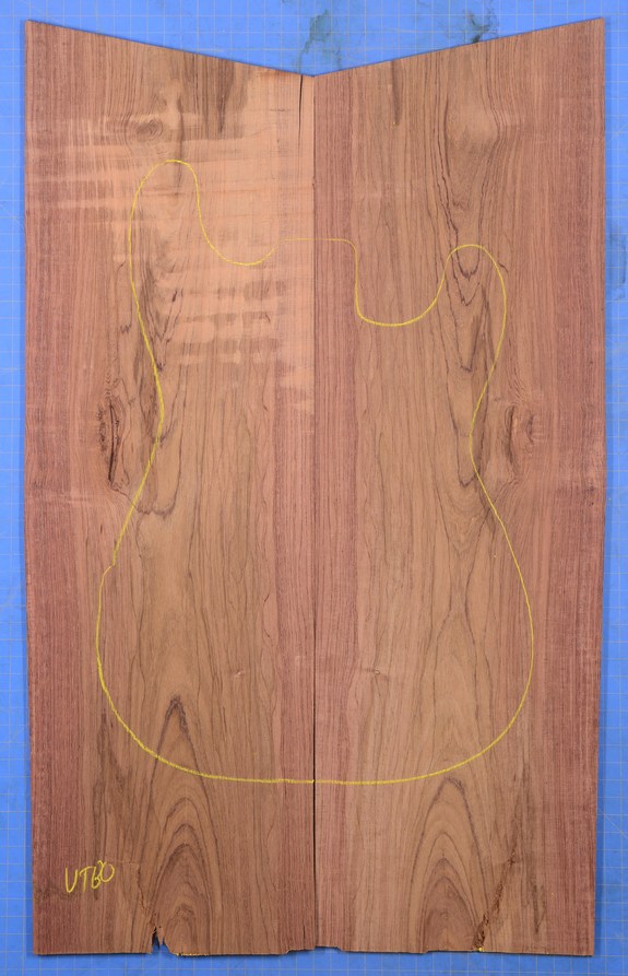 Rosewood (Nicaraguan) GuitarSolidBodyTopATC L020039.G.458