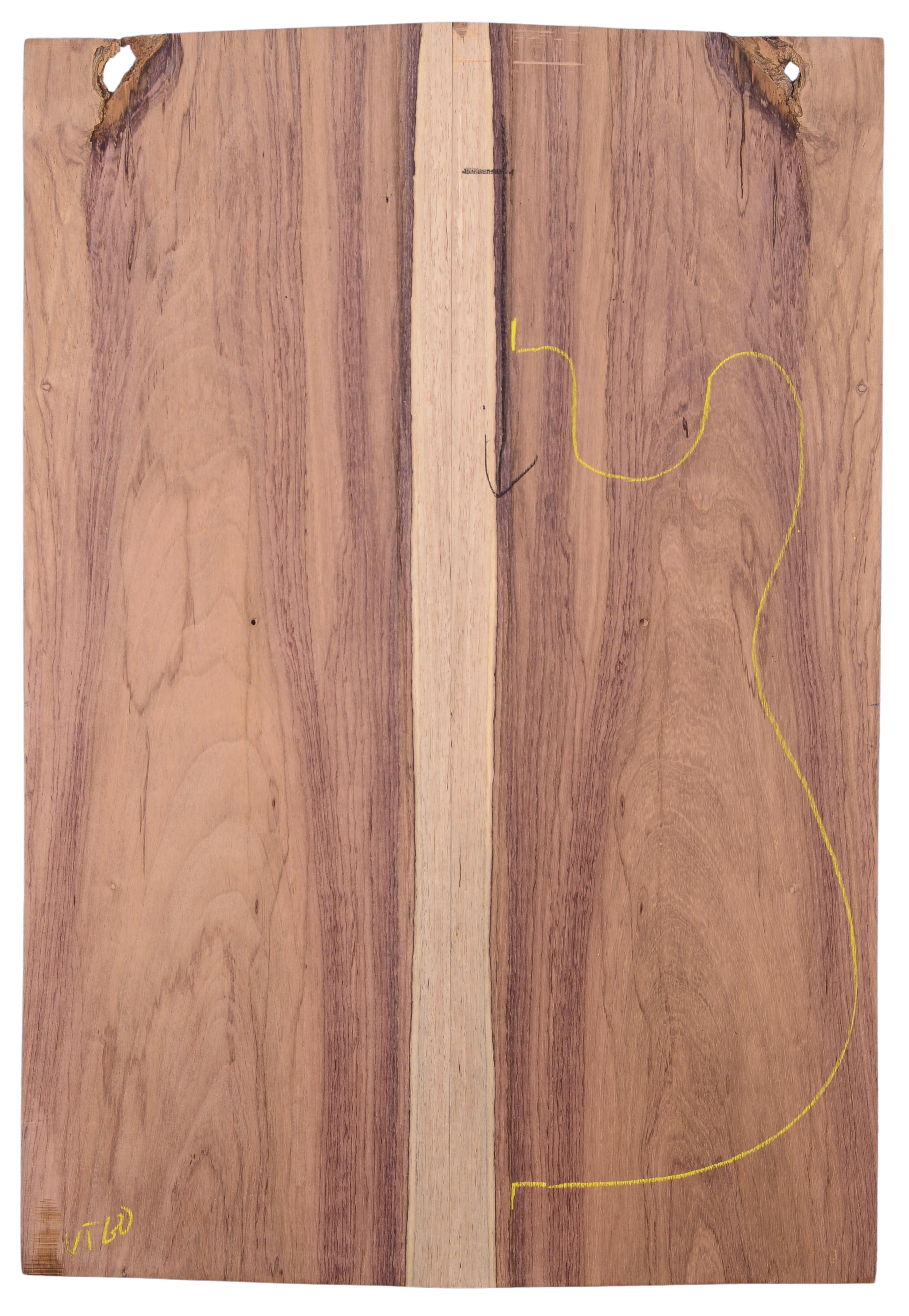 Rosewood (Nicaraguan) GuitarSolidBodyTopATC L020039.G.461