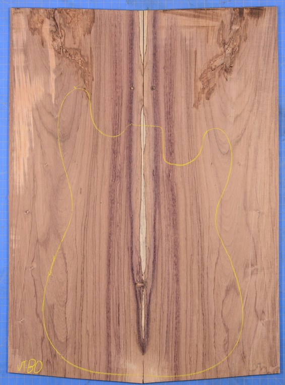 Rosewood (Nicaraguan) GuitarSolidBodyTopATC L020039.G.462