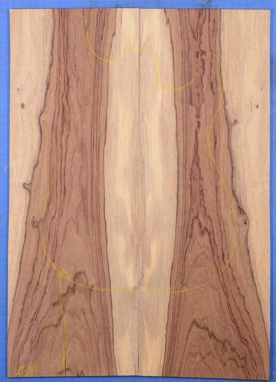 Rosewood (Nicaraguan) GuitarSolidBodyTopATC L020039.G.467