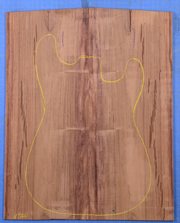 Rosewood (Nicaraguan) GuitarSolidBodyTopATC L020039.G.470