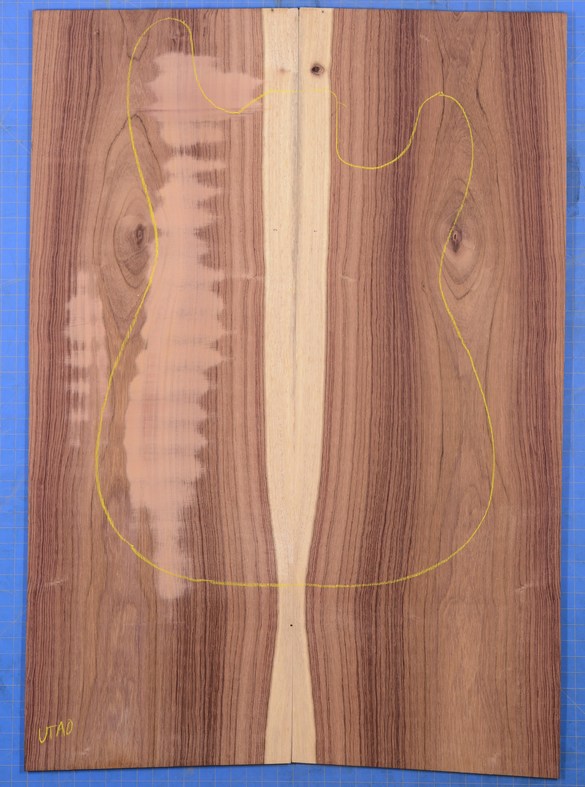 Rosewood (Nicaraguan) GuitarSolidBodyTopATC L020039.G.471