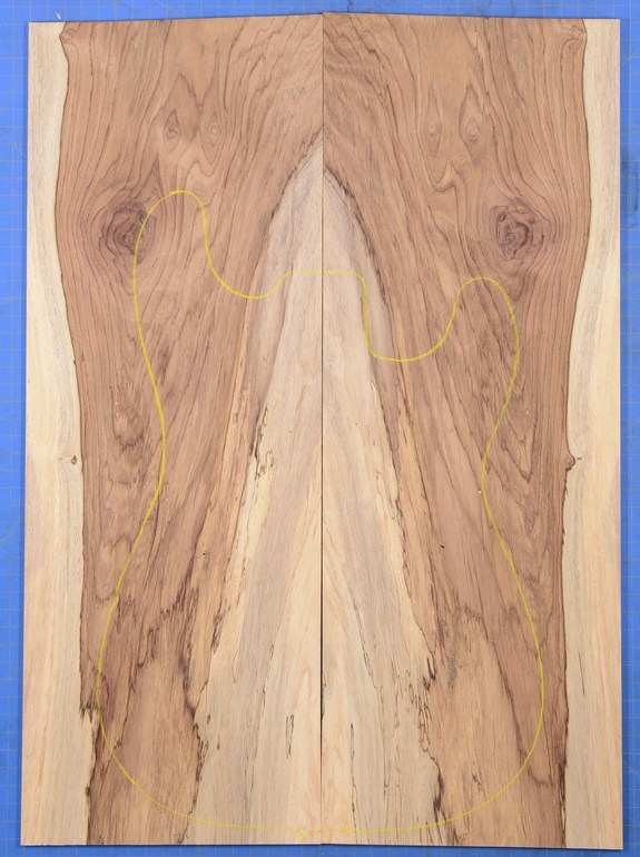 Rosewood (Nicaraguan) GuitarSolidBodyTopATC L020039.G.474