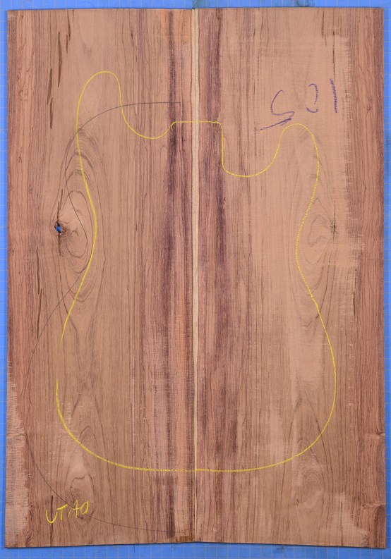 Rosewood (Nicaraguan) GuitarSolidBodyTopATC L020039.G.477