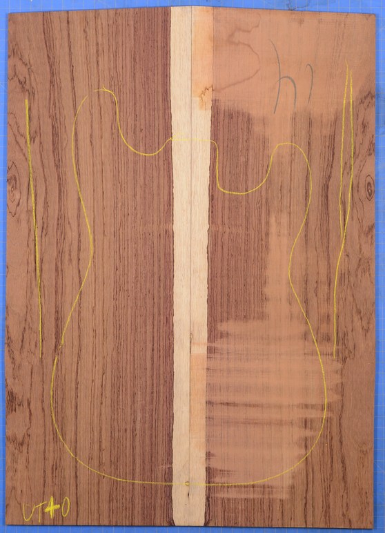 Rosewood (Nicaraguan) GuitarSolidBodyTopATC L020039.G.483