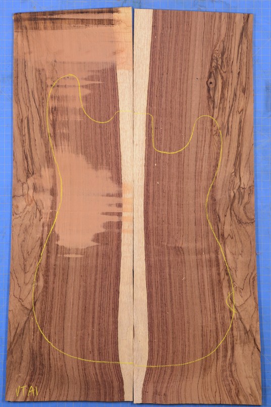 Rosewood (Nicaraguan) GuitarSolidBodyTopATC L020039.G.485