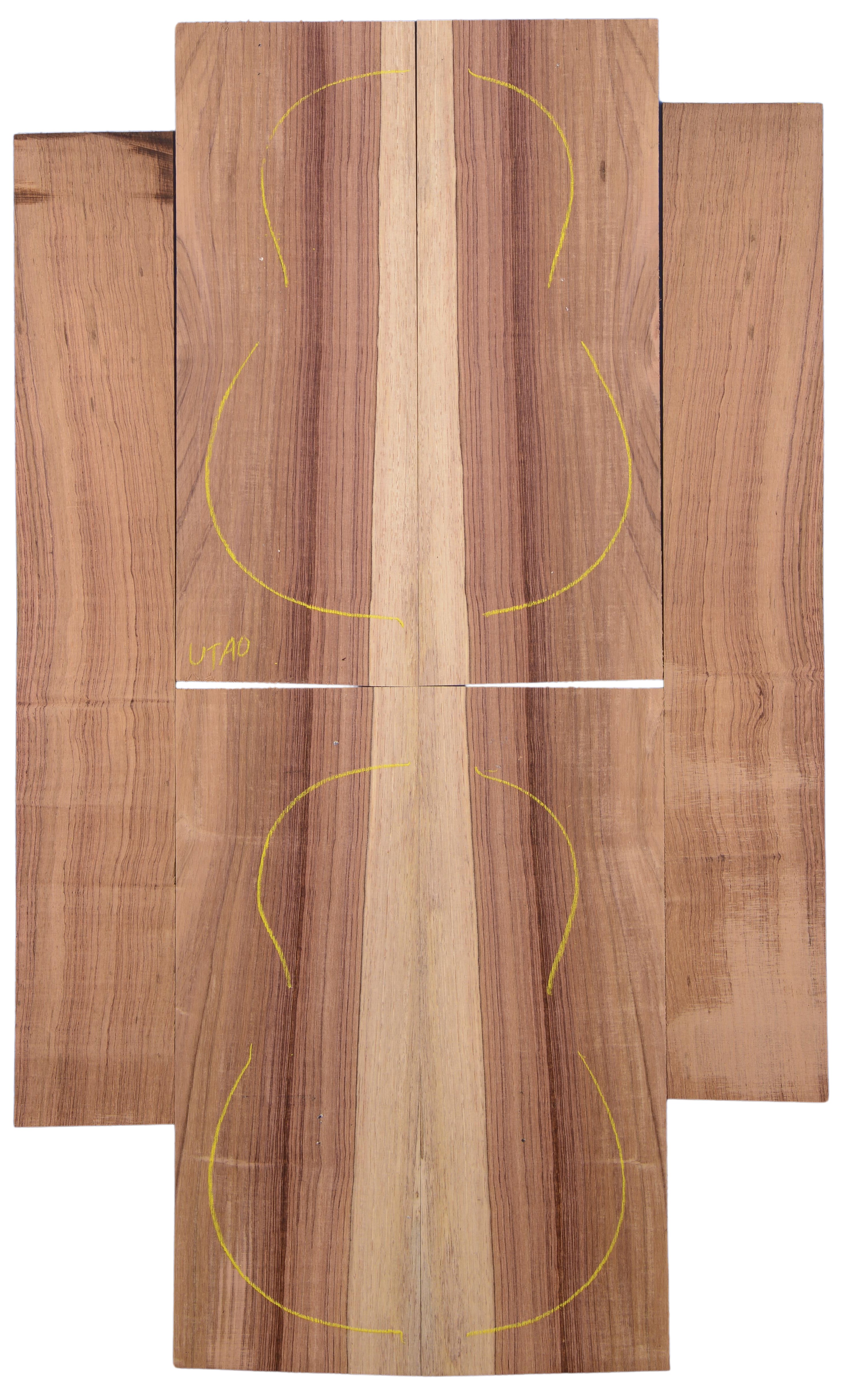 Rosewood (Nicaraguan) UkeSet6pcATC L020039.G.505