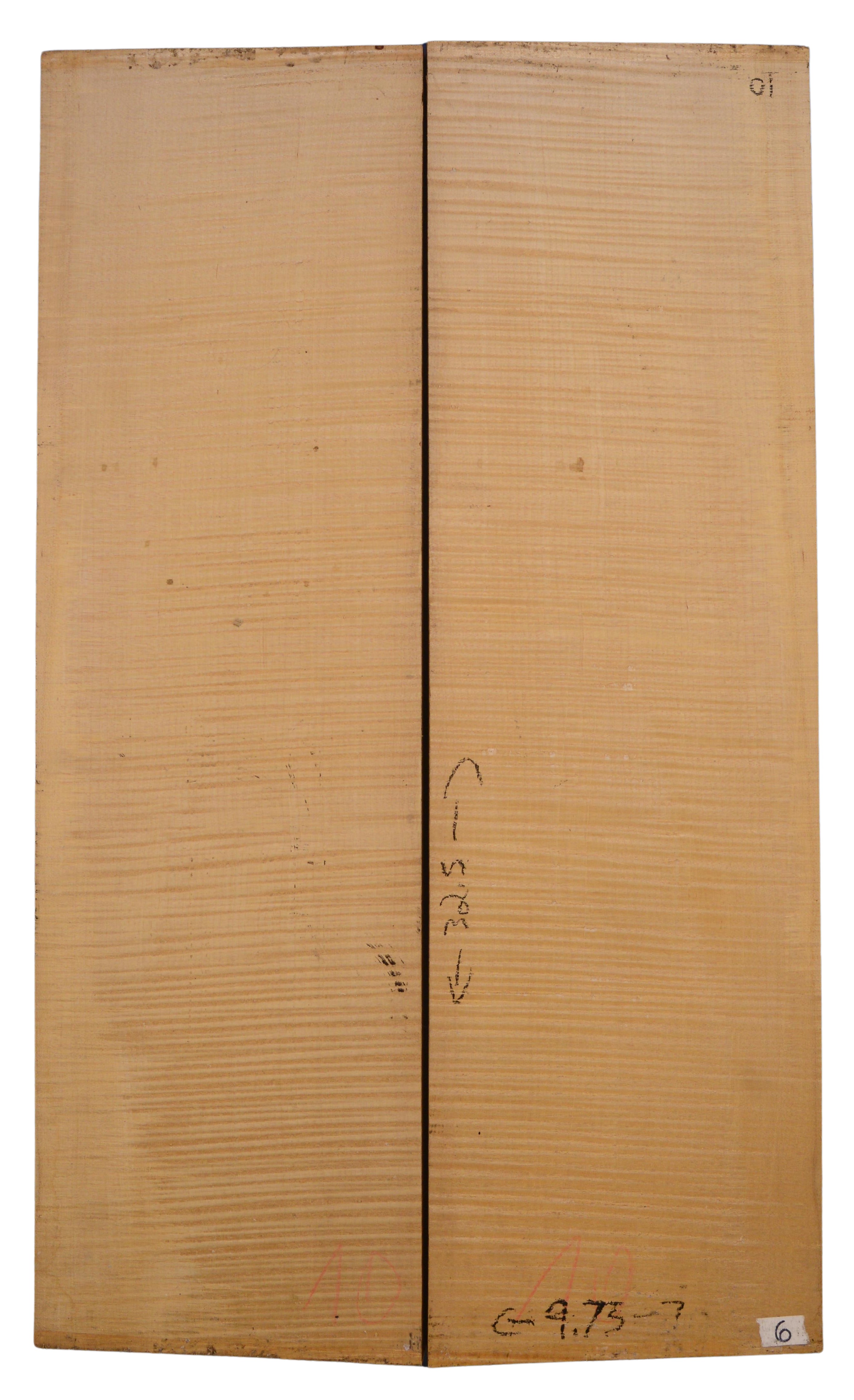 Maple (European) GuitarCelloBack2pcATC L020061.G.003