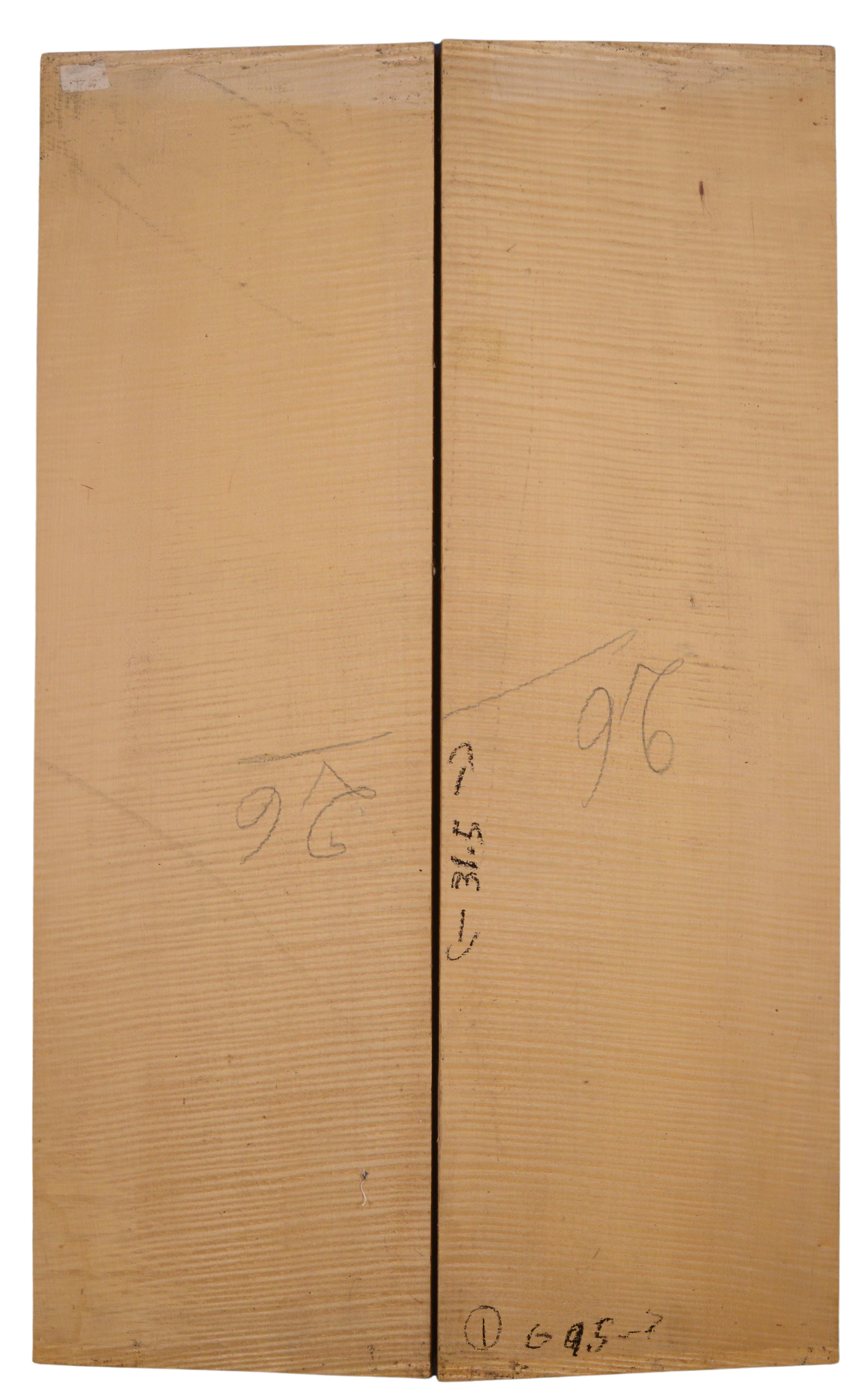 Maple (European) GuitarCelloBack2pcATC L020061.G.004