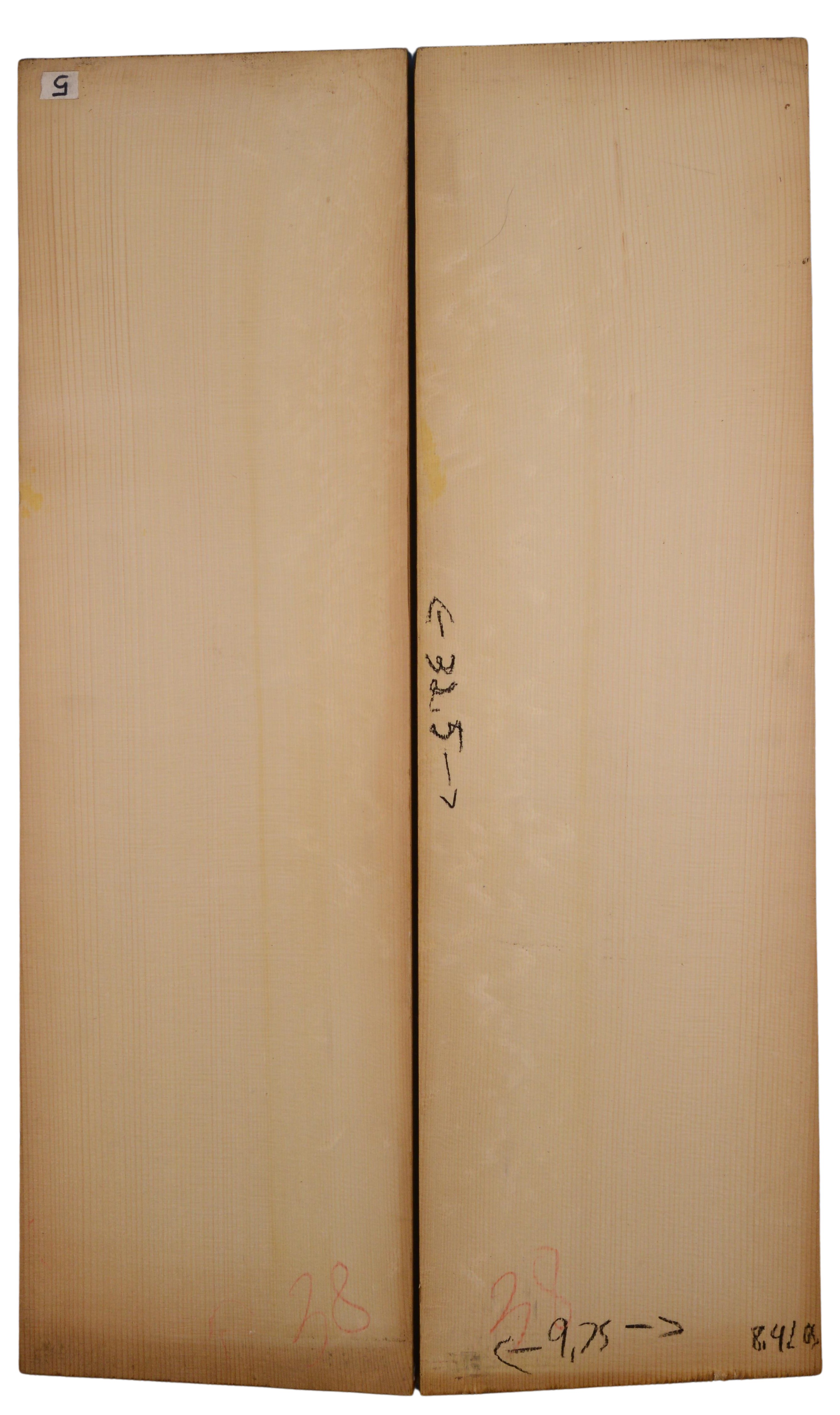 Spruce (European) GuitarCelloTop2pcATC L020061.G.007