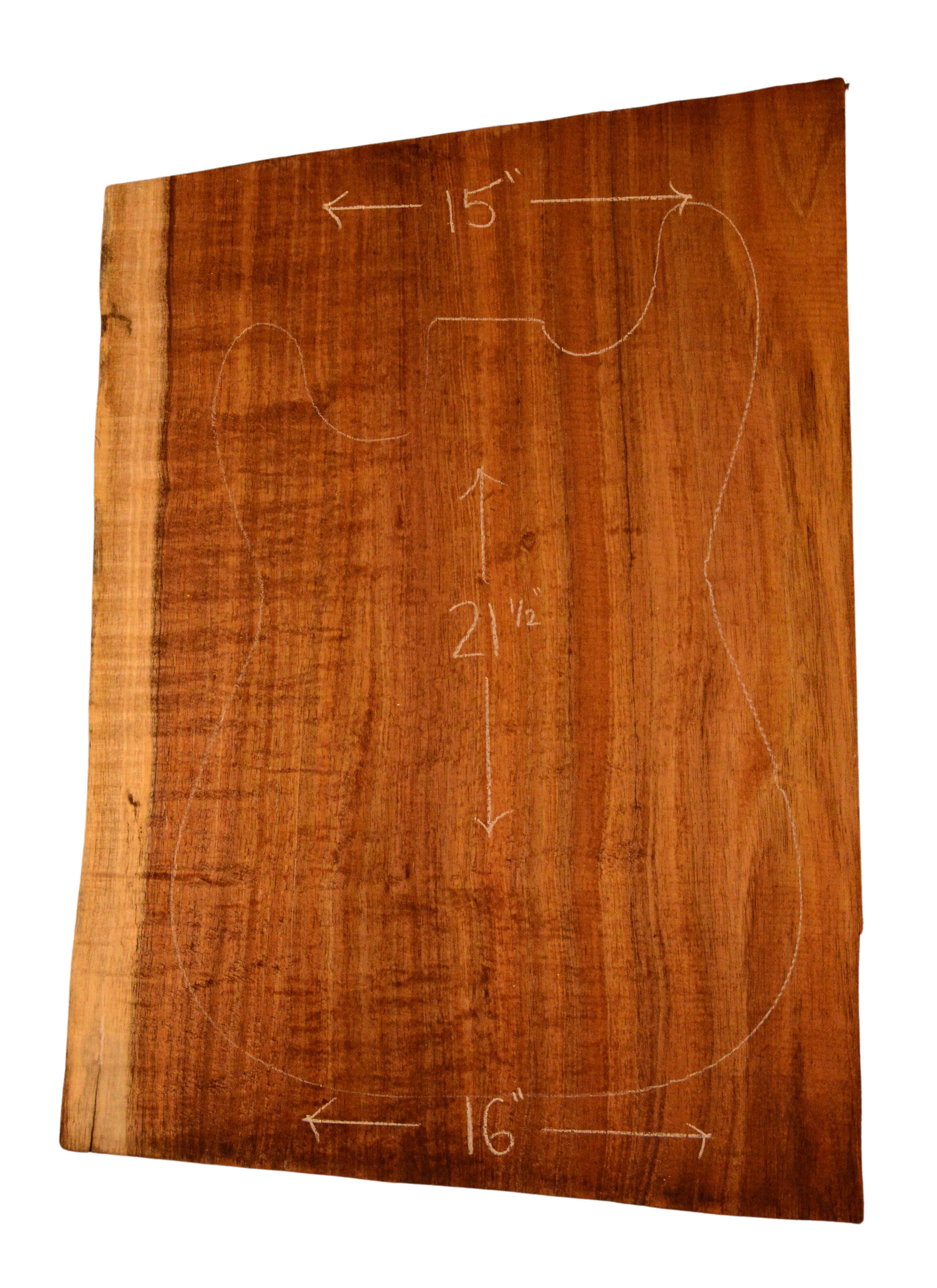 Blackwood (Tasmanian) GuitarSolidBodyBilletATC L020993.G.004