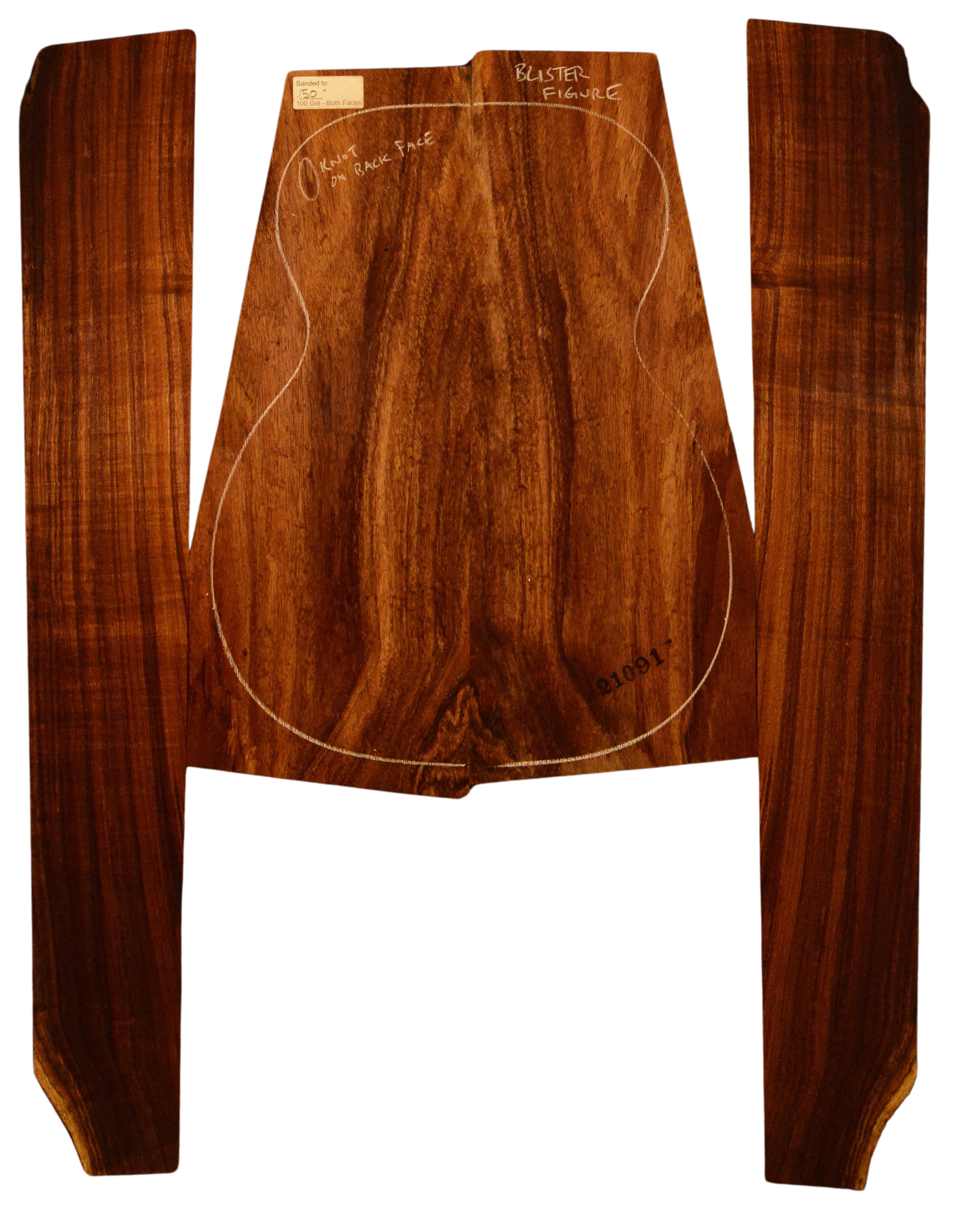 Koa GuitarSet4pcATC L021091.G.003