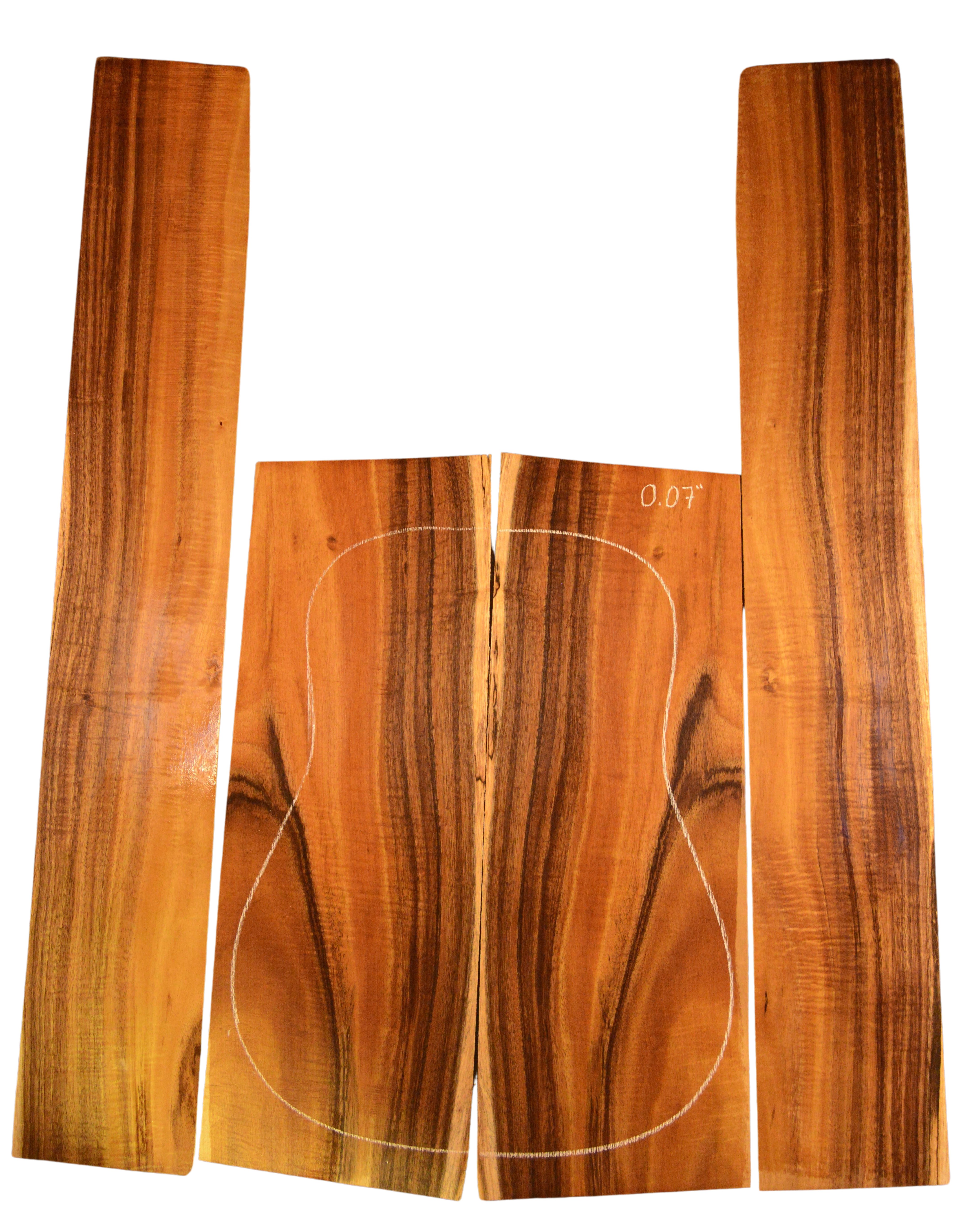 Koa GuitarSet4pcATC L021401.G.005