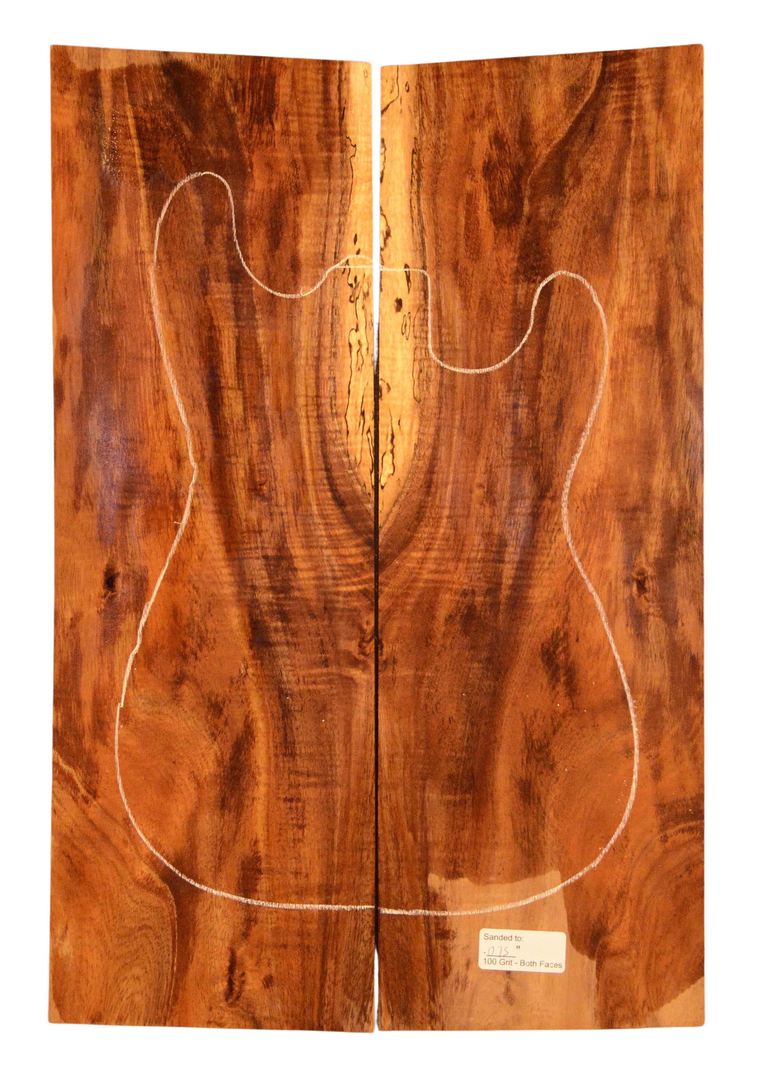 Koa GuitarSolidBodyTopATC L021405.G.007