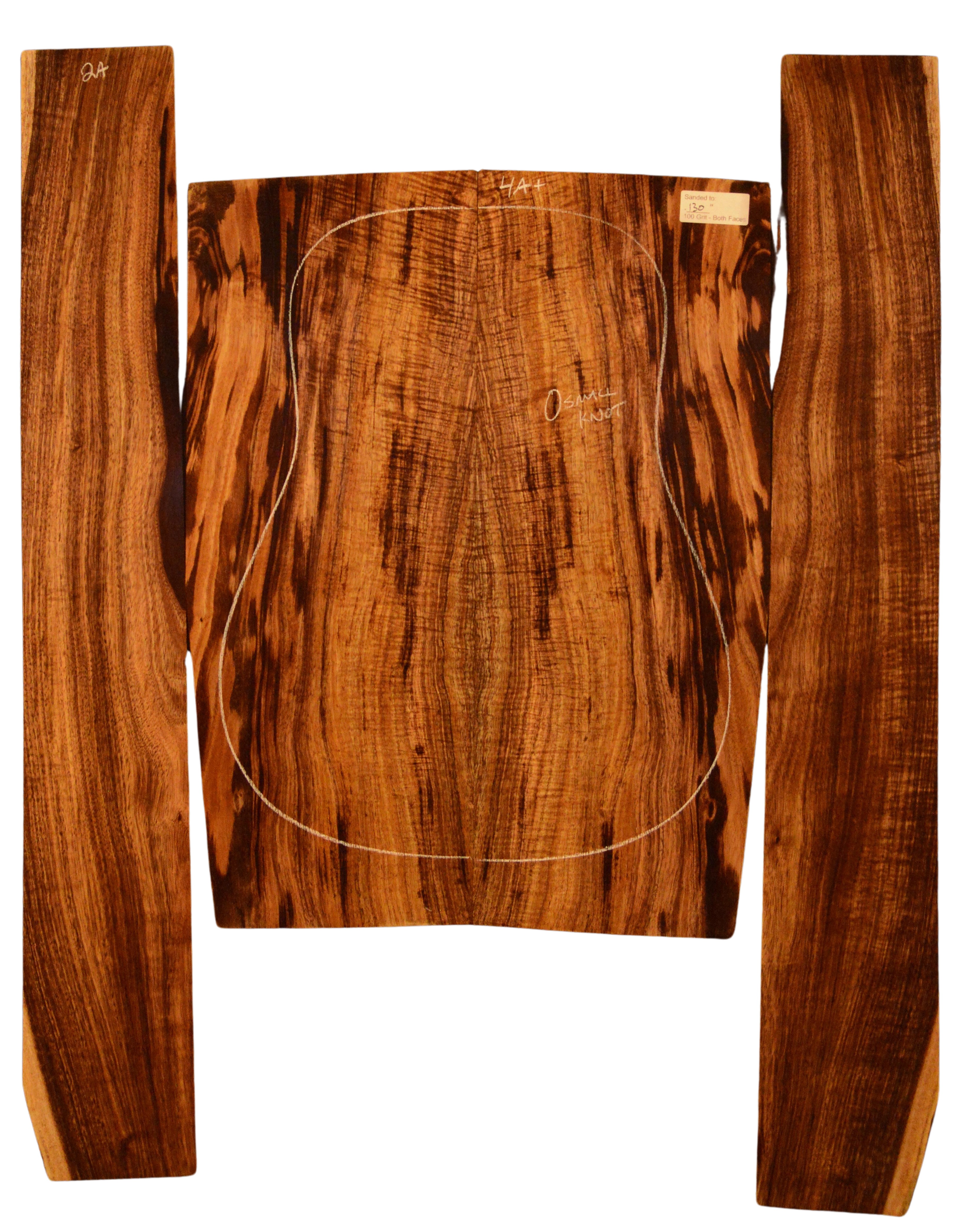 Koa GuitarSet4pcATC L021474.G.001