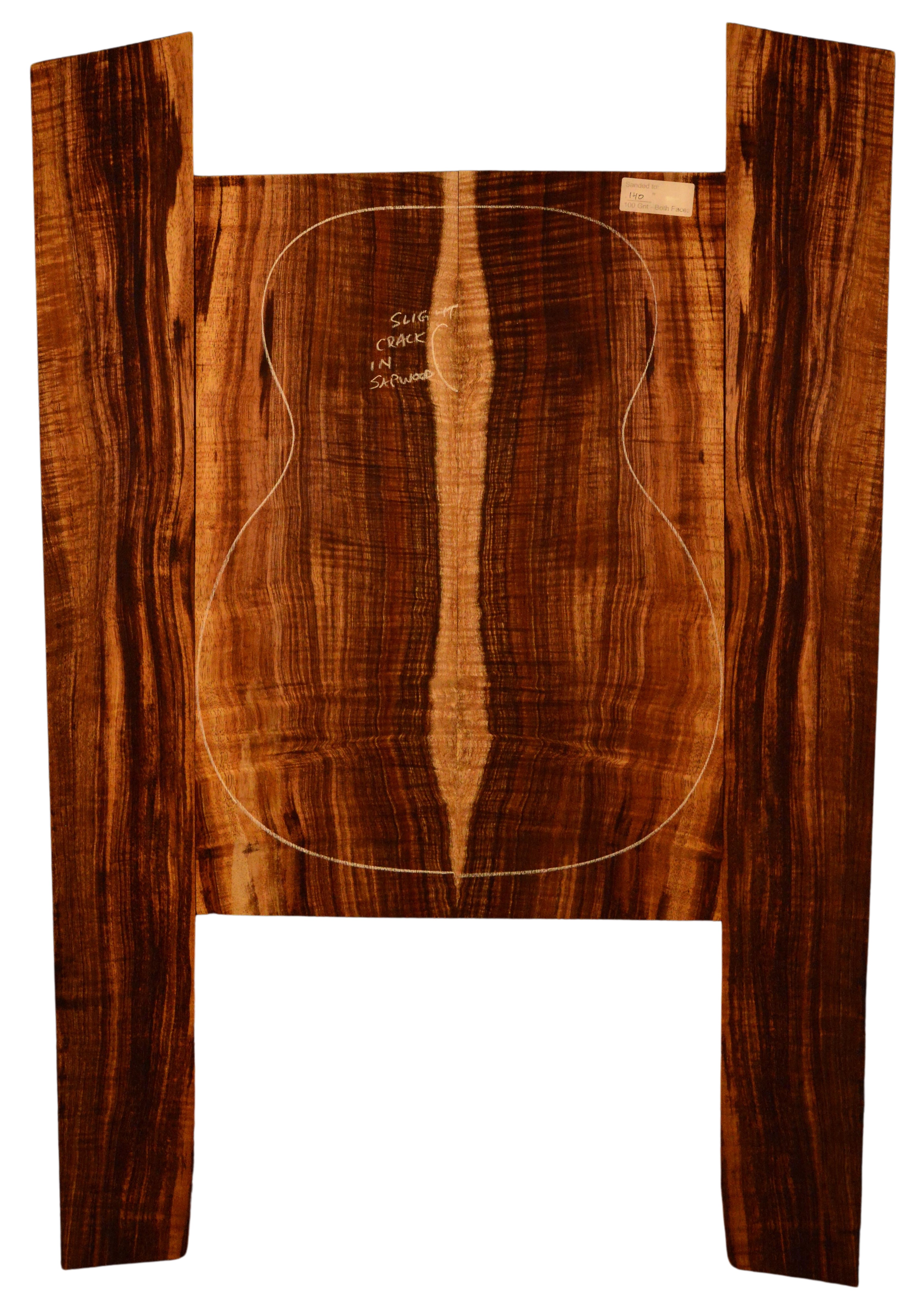 Koa GuitarSides2pcATC L021506.G.010