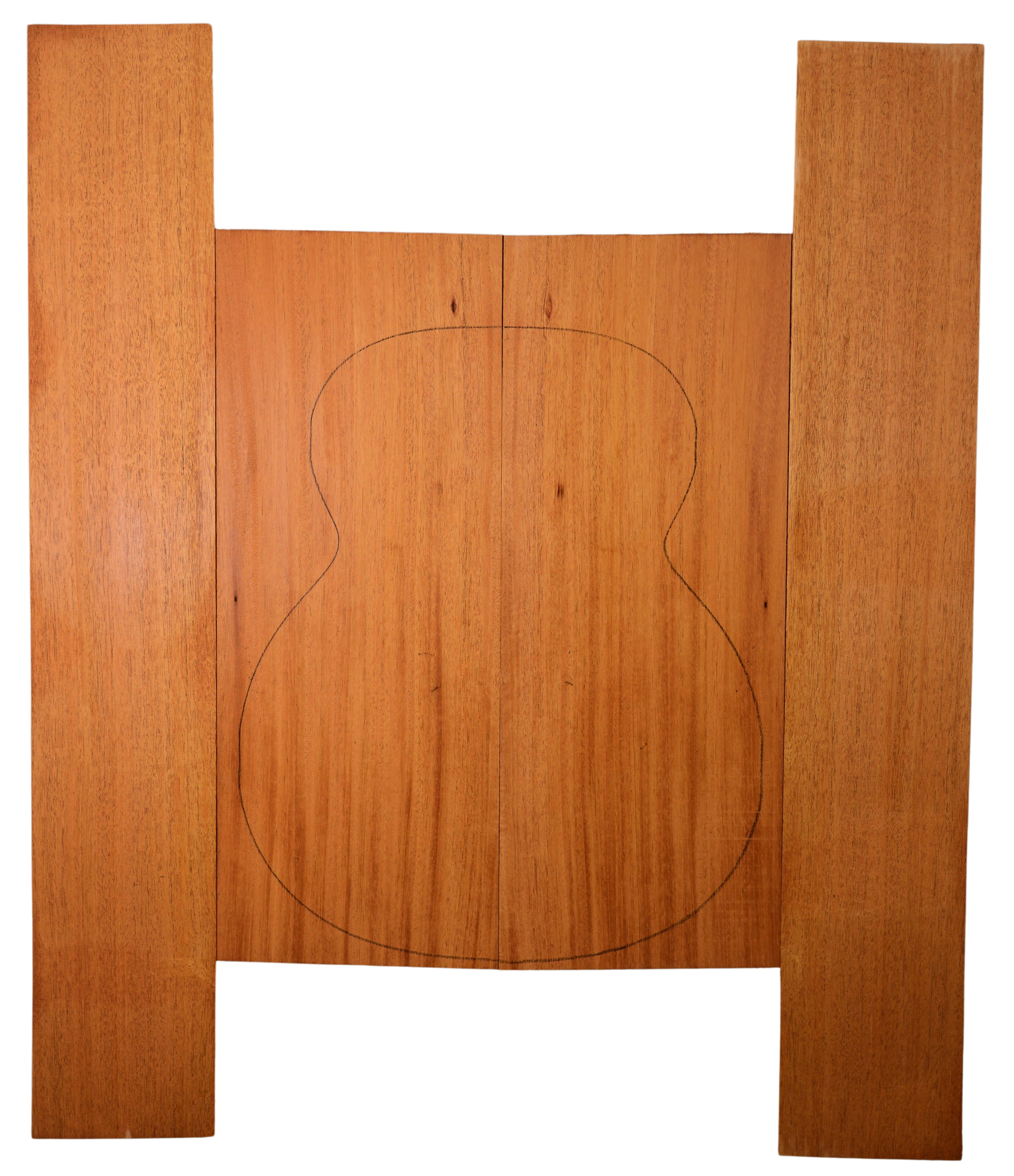 Mahogany (Genuine) GuitarSet4pcATC L02179.G.015