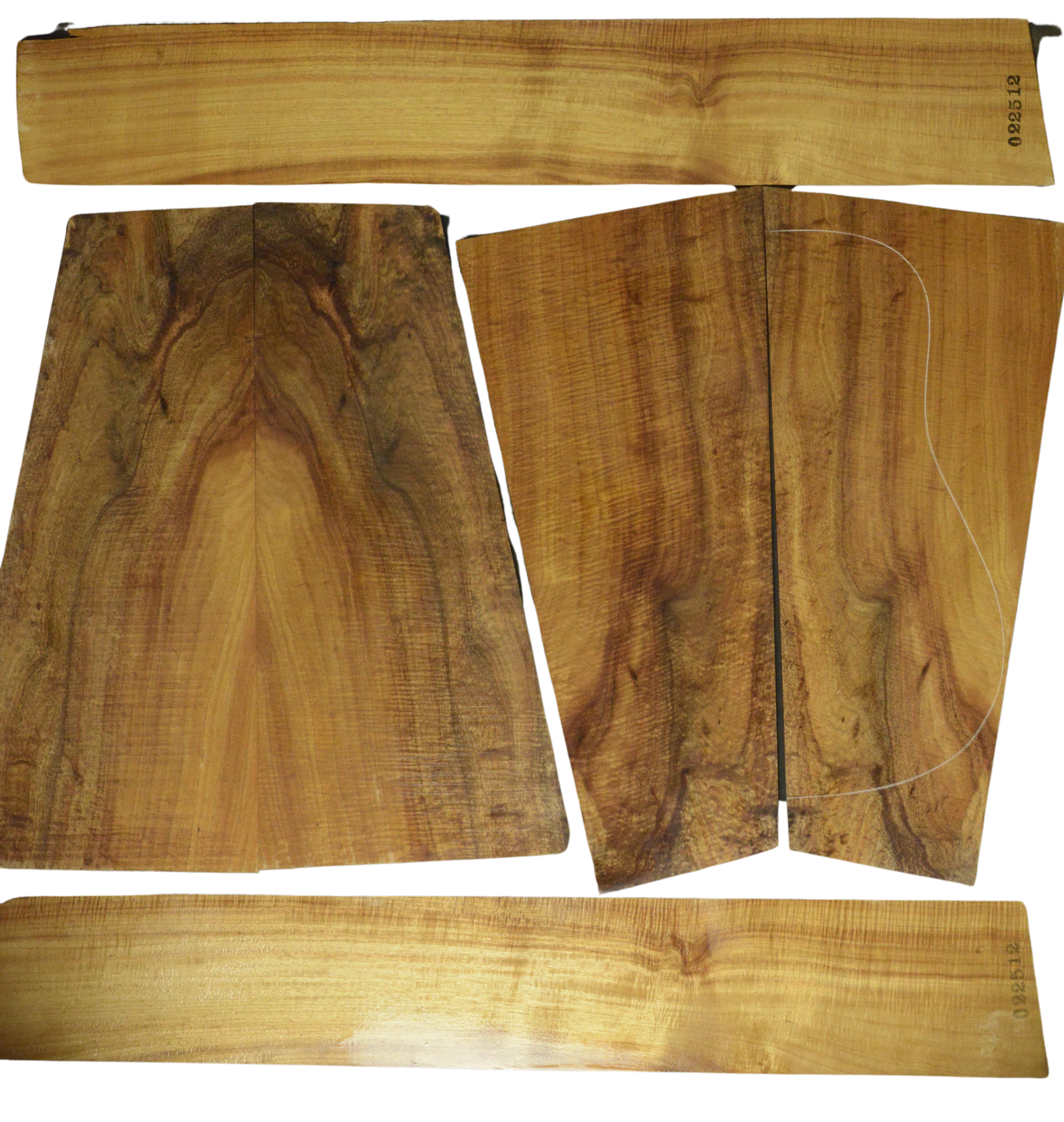 Koa GuitarSet6pcATC L022512.G.017