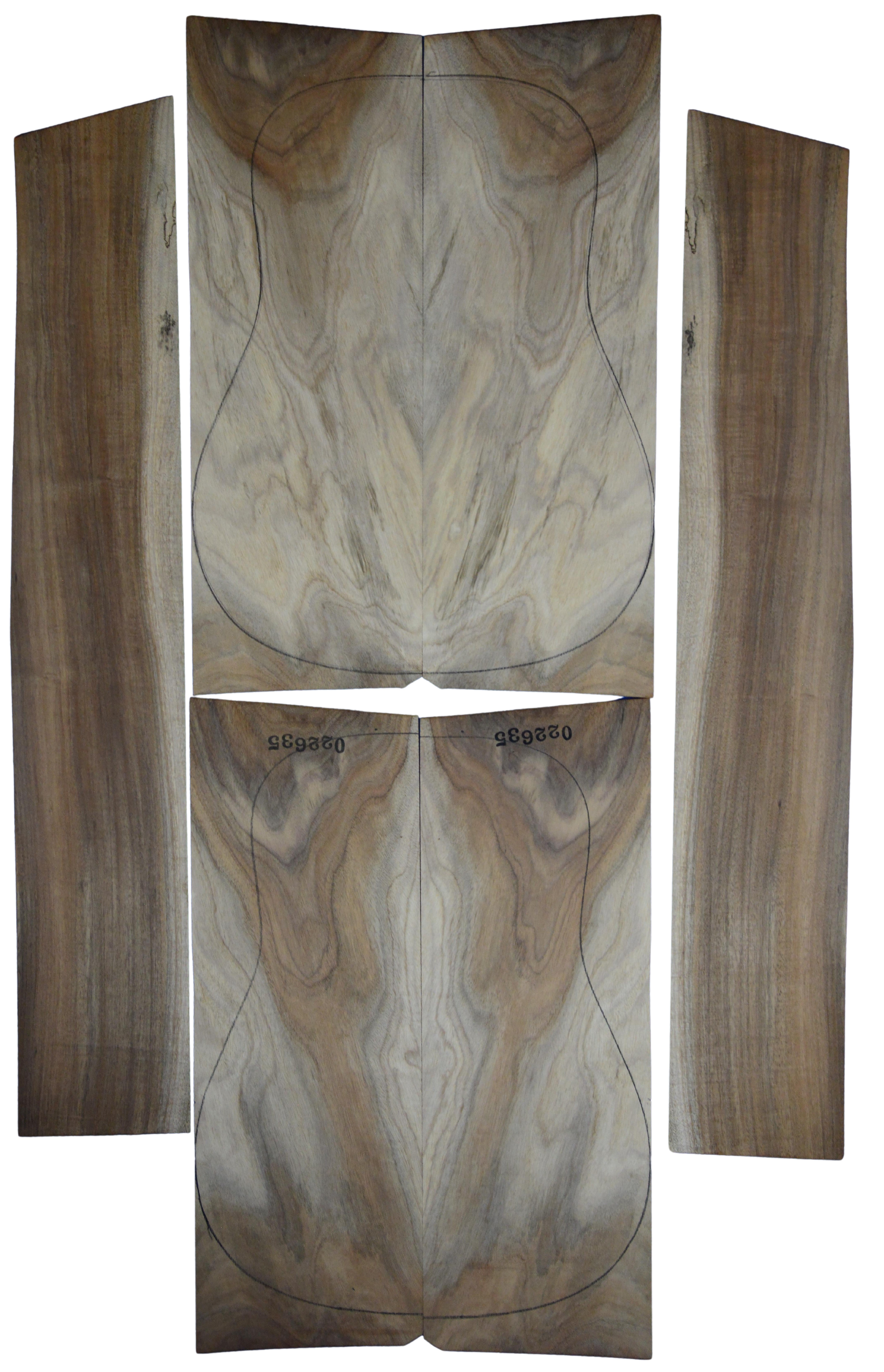 Koa GuitarSet6pcATC L022635.G.004