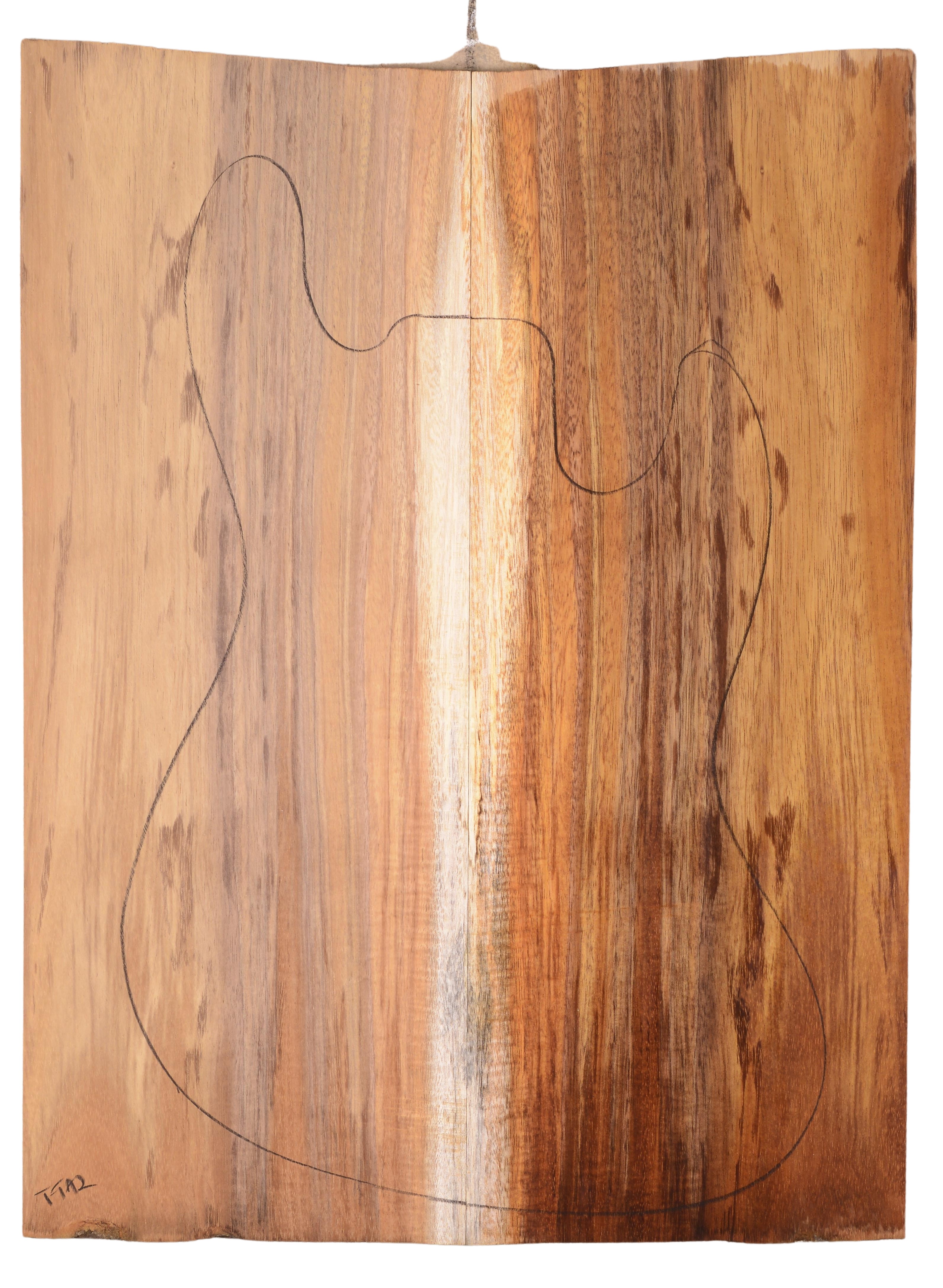 Koa GuitarSolidBodyTopATC L022965.G.003