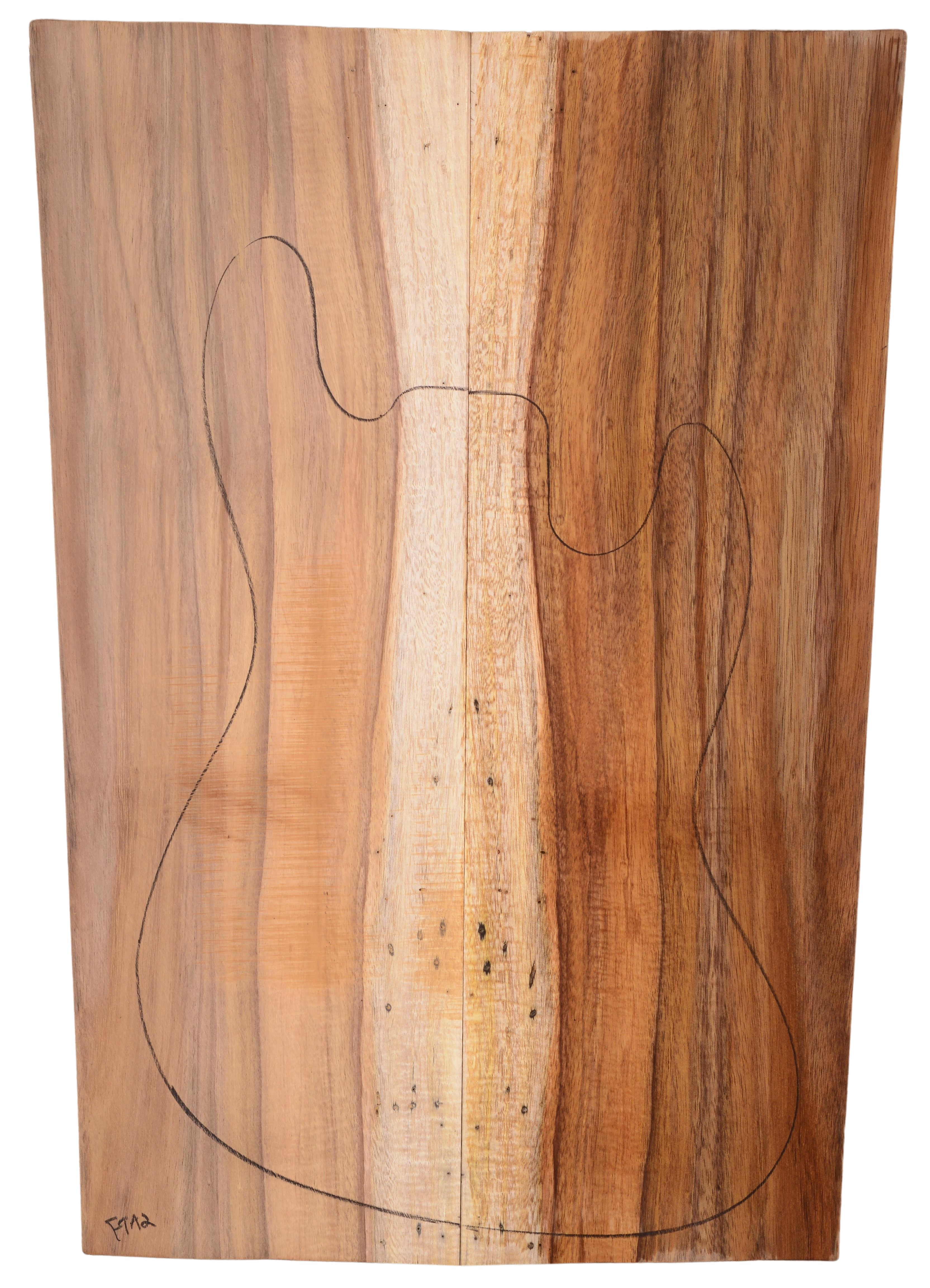 Koa GuitarSolidBodyTopATC L022965.G.004