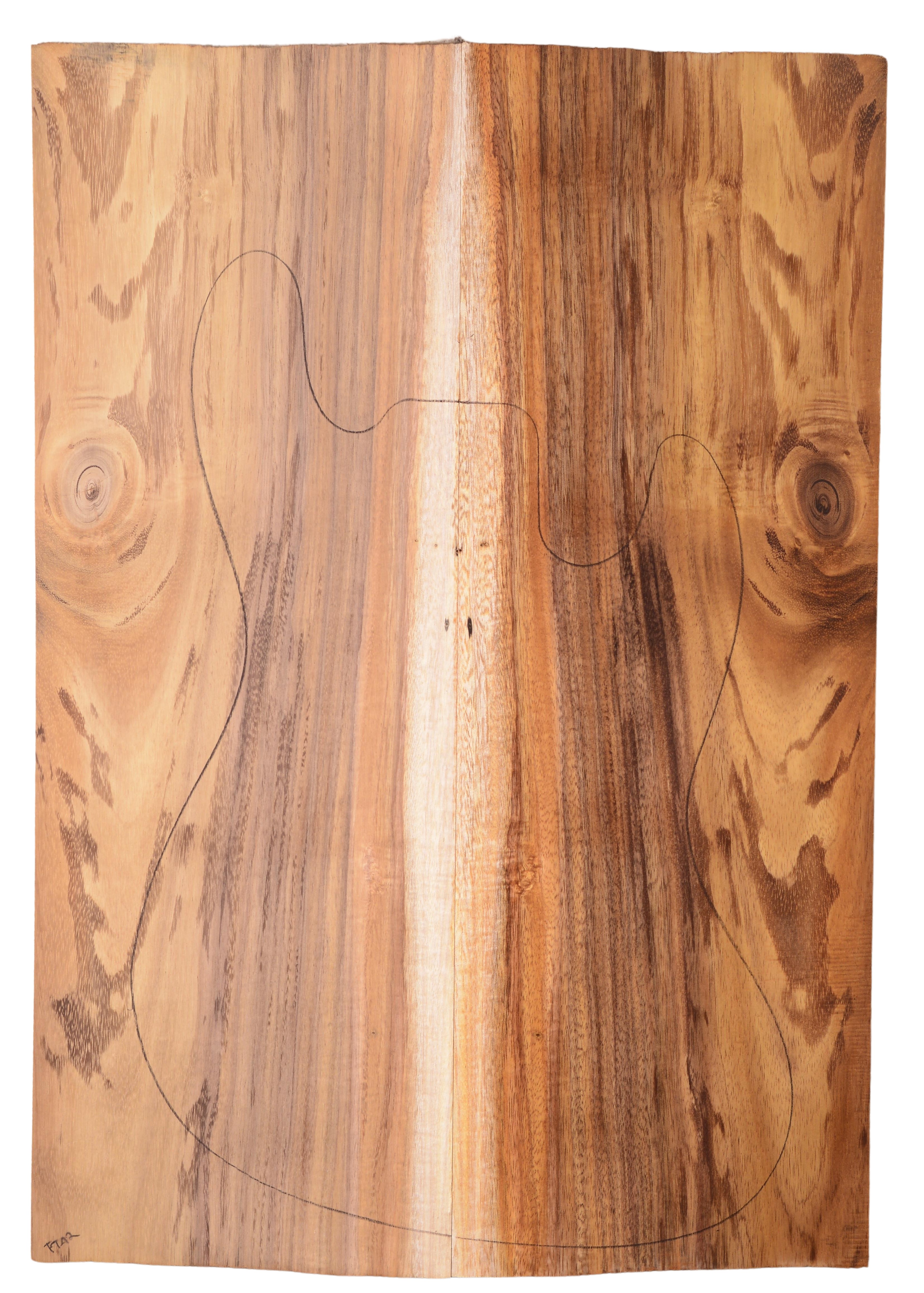 Koa GuitarSolidBodyTopATC L022965.G.007