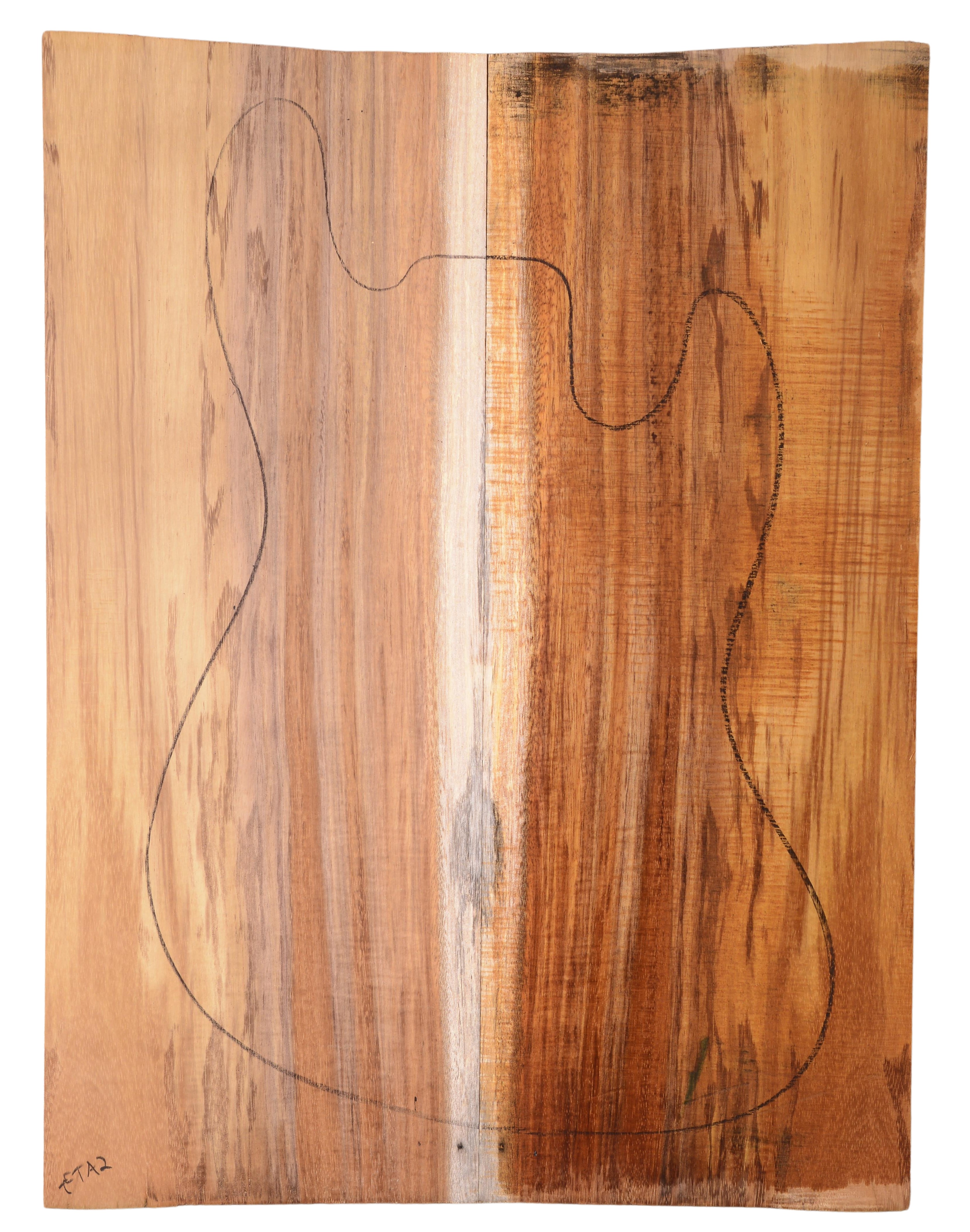 Koa GuitarSolidBodyTopATC L022965.G.008