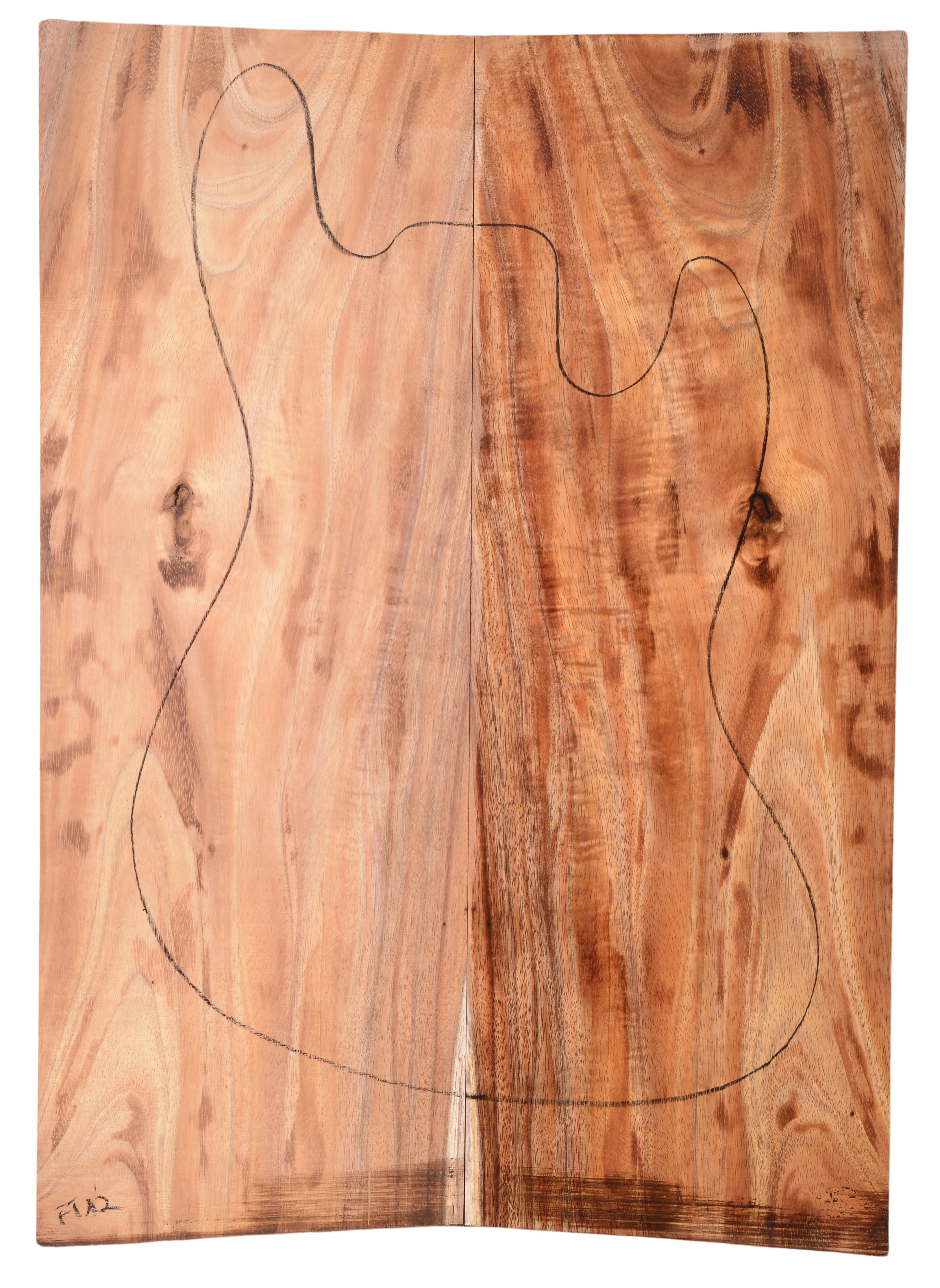 Koa GuitarSolidBodyTopATC L022965.G.016