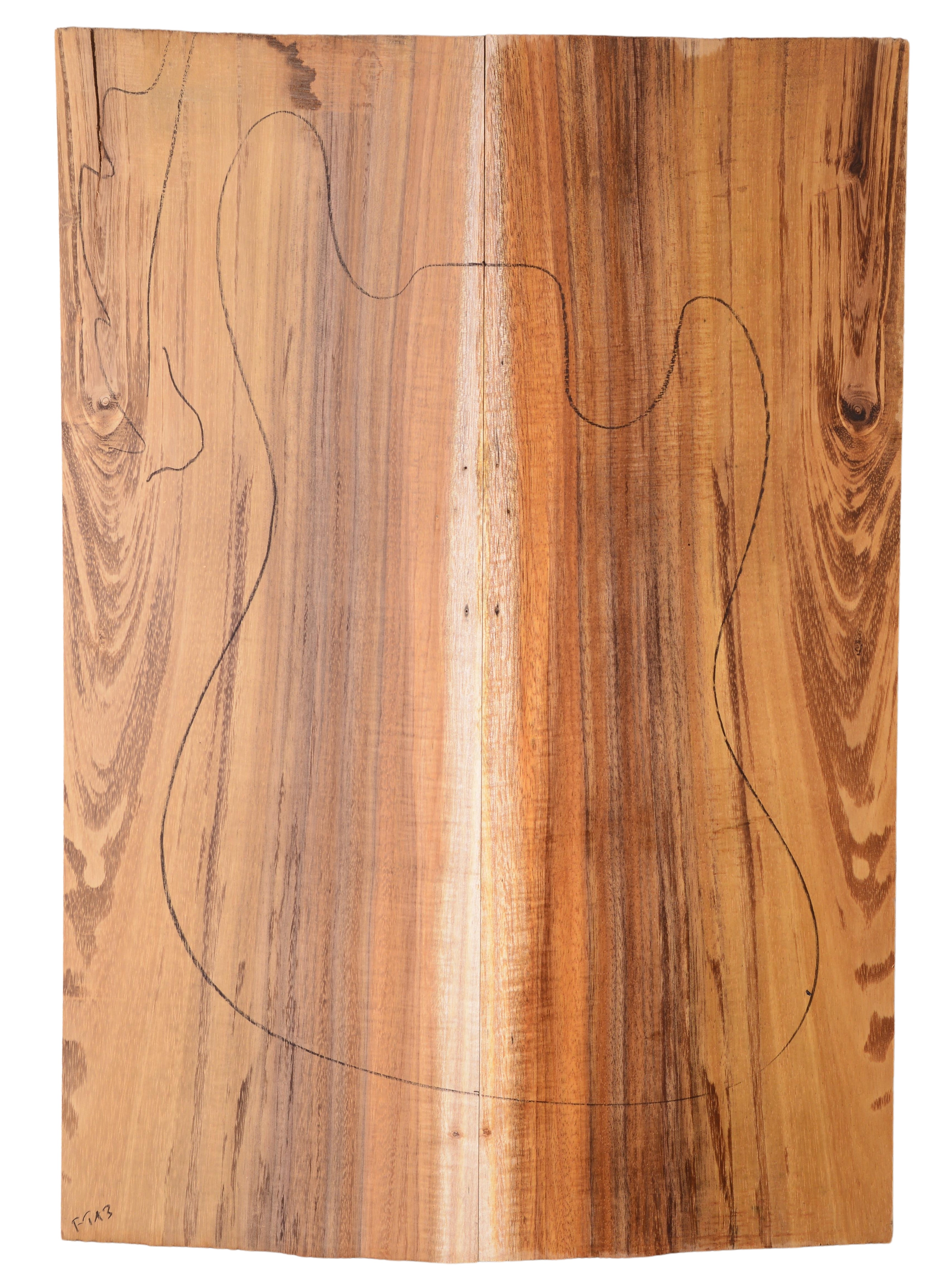 Koa GuitarSolidBodyTopATC L022965.G.021