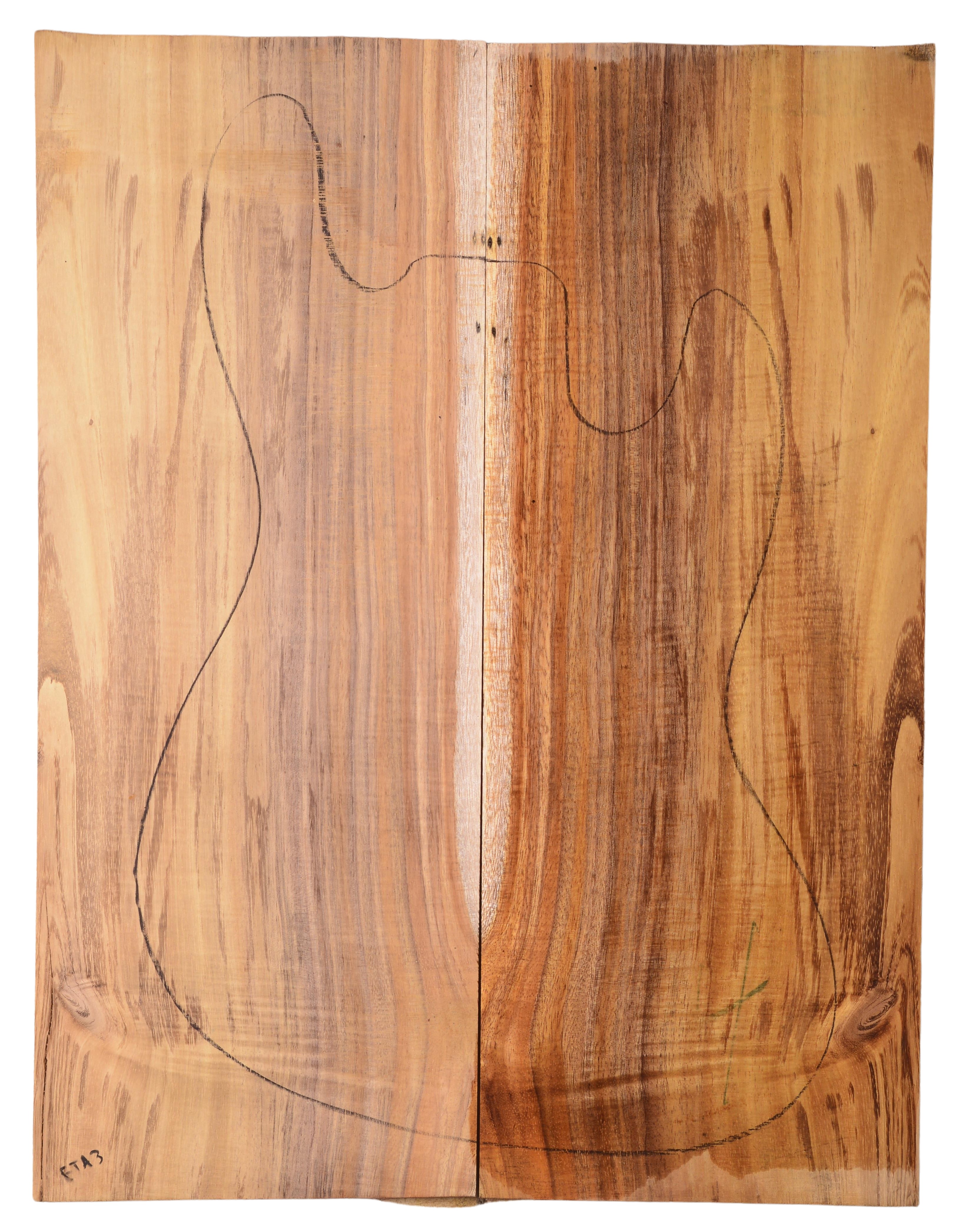 Koa GuitarSolidBodyTopATC L022965.G.022