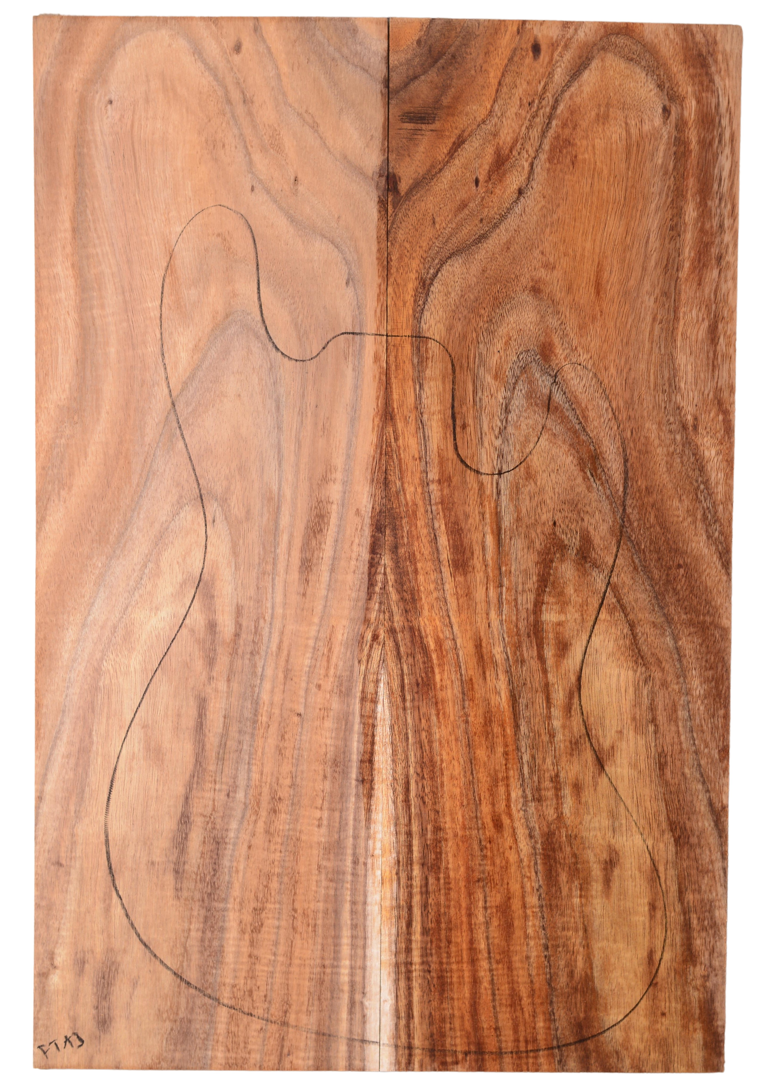 Koa GuitarSolidBodyTopATC L022965.G.028