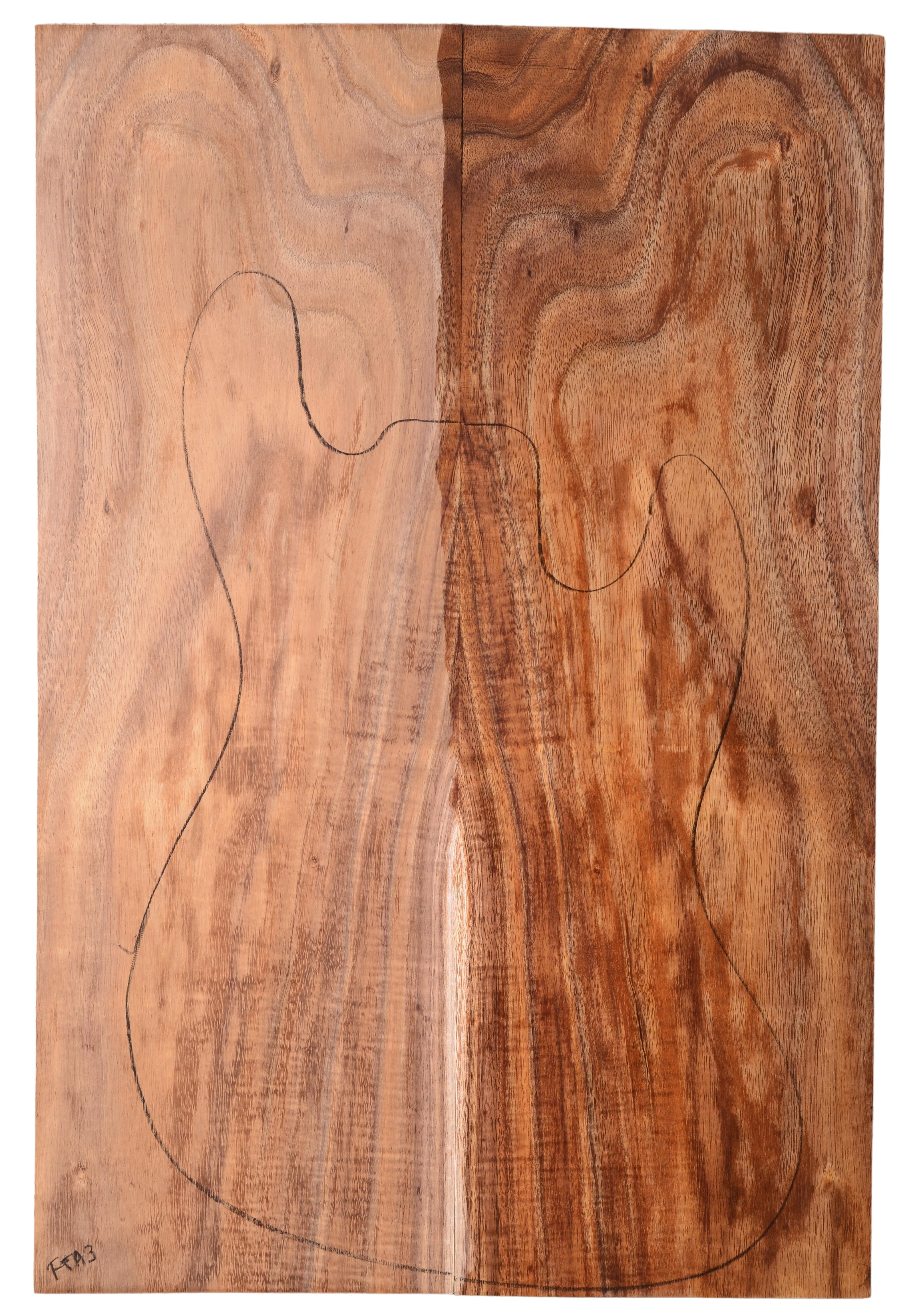 Koa GuitarSolidBodyTopATC L022965.G.029