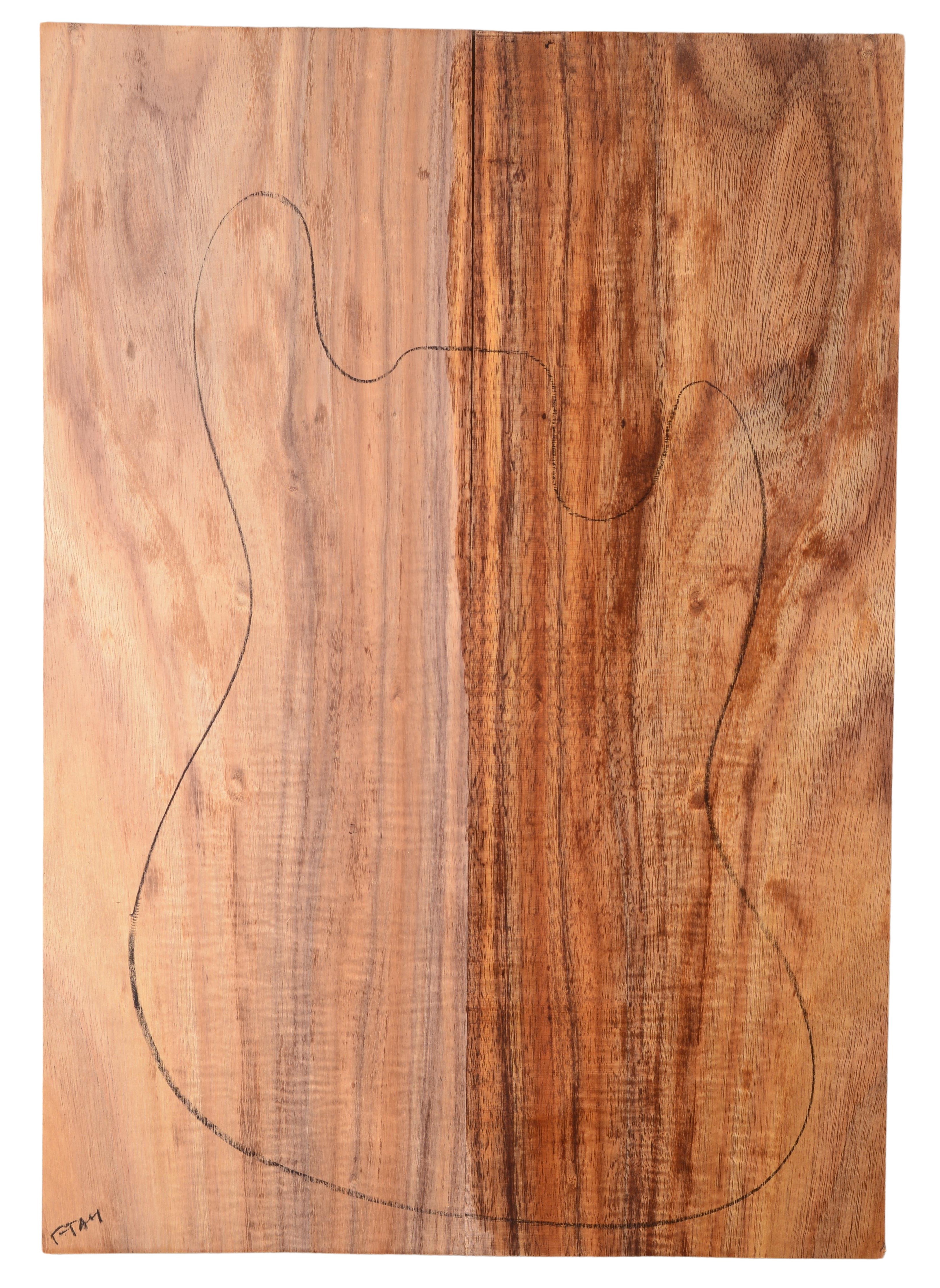 Koa GuitarSolidBodyTopATC L022965.G.040