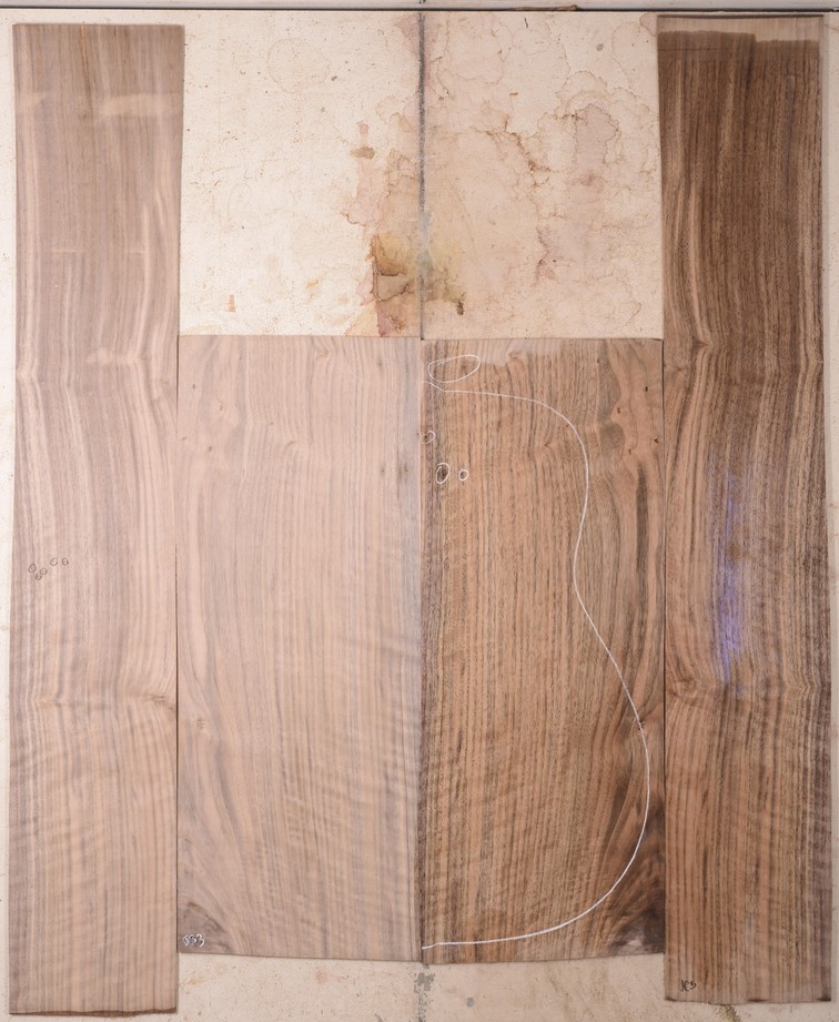 Walnut (English) GuitarSet4pcATC L022974.G.003