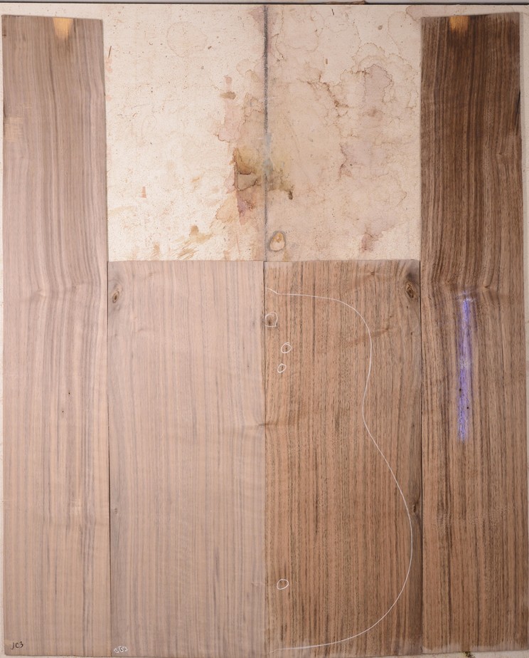 Walnut (English) GuitarSet4pcATC L022974.G.004