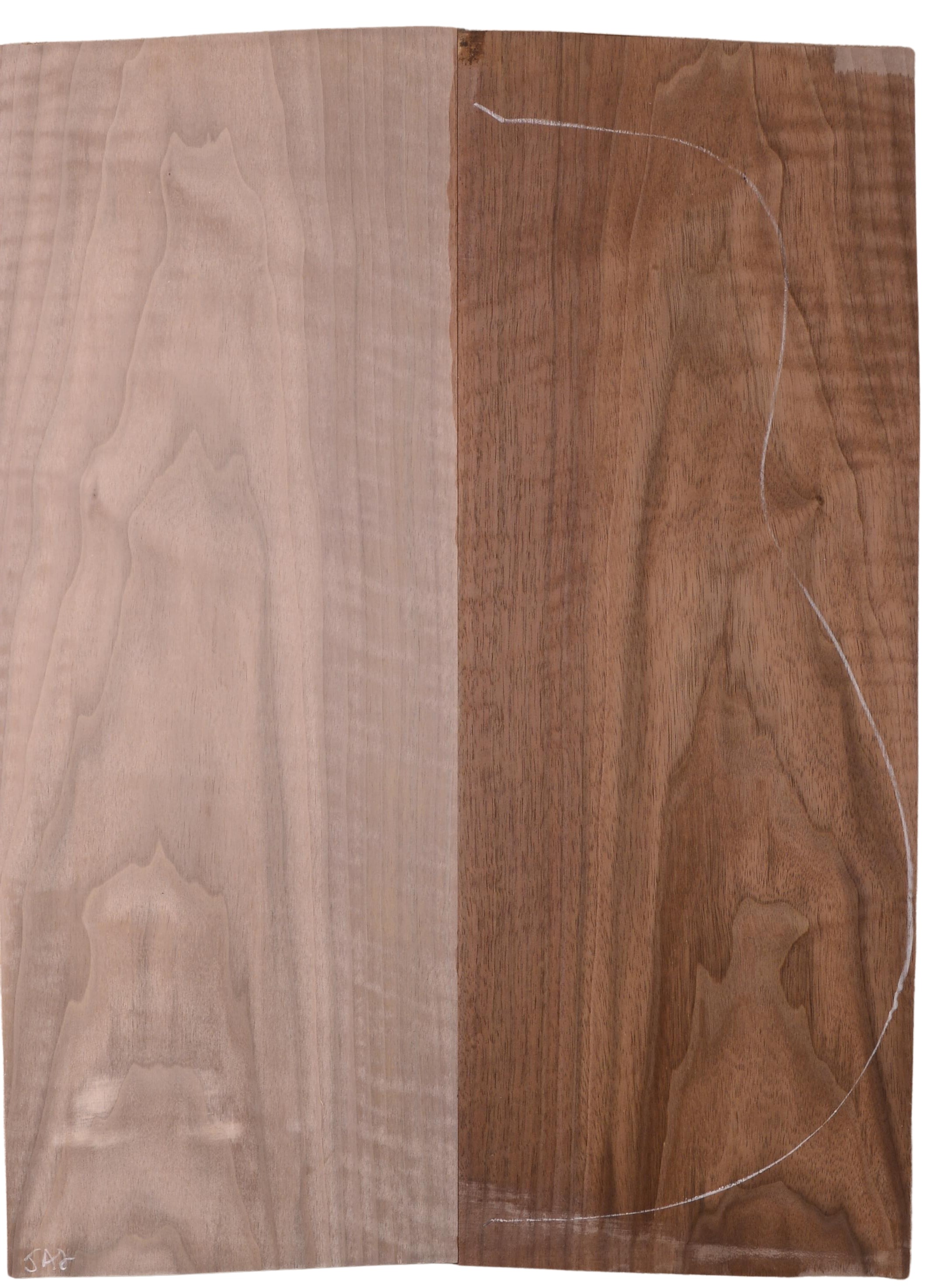 Walnut (Black) GuitarBack2pcATC L022975.G.024