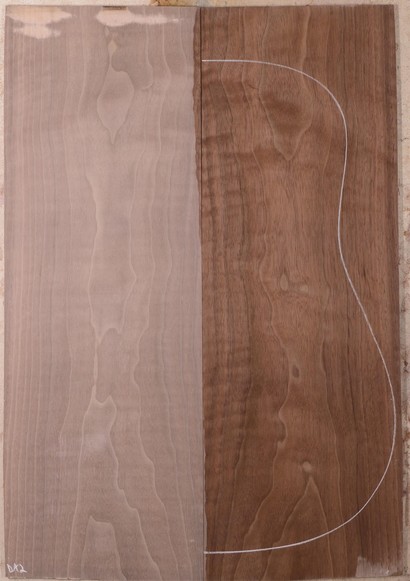 Walnut (Black) GuitarBack2pcATC L022975.G.034