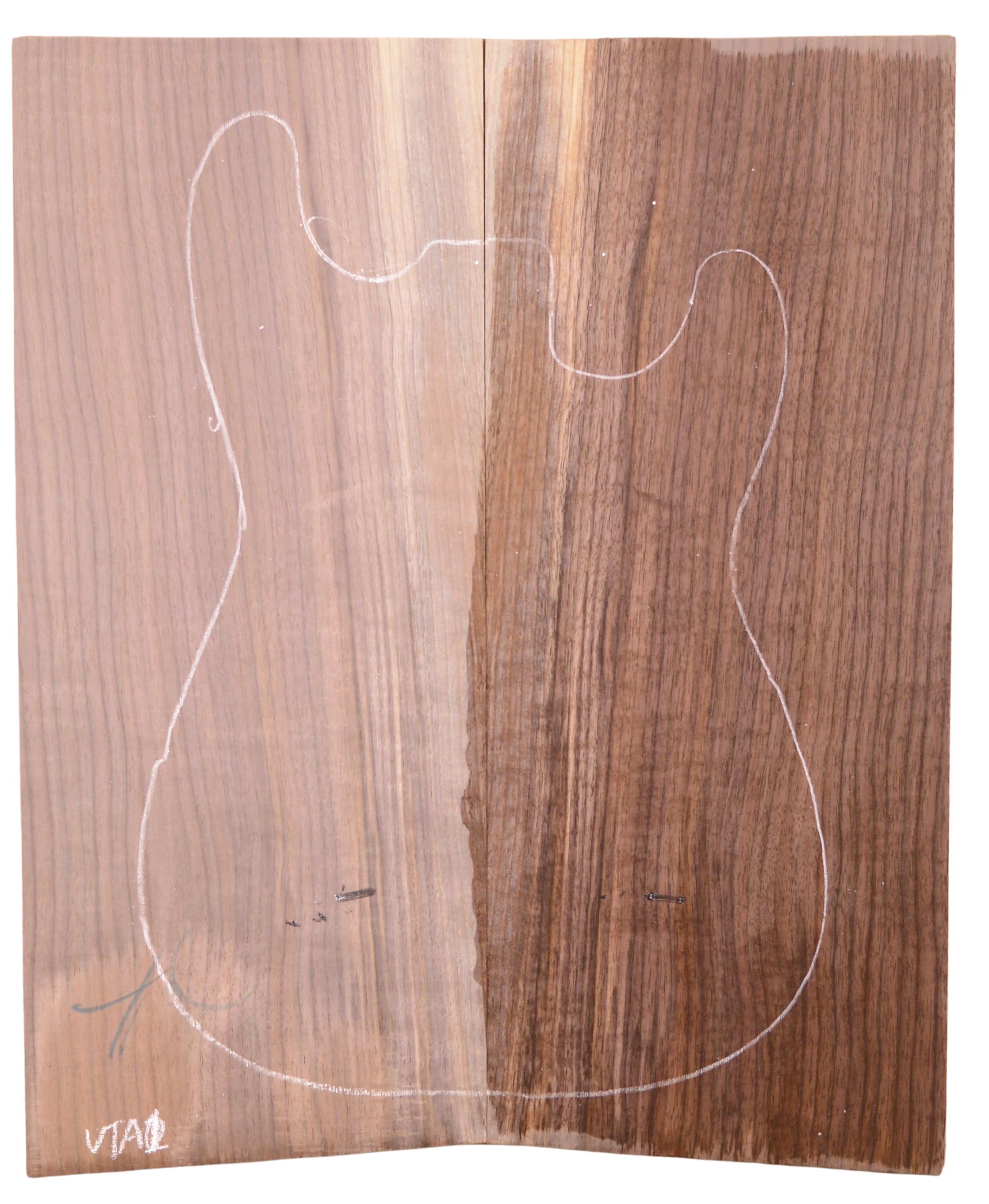 Walnut (Black) GuitarSolidBodyTopATC L022975.G.052