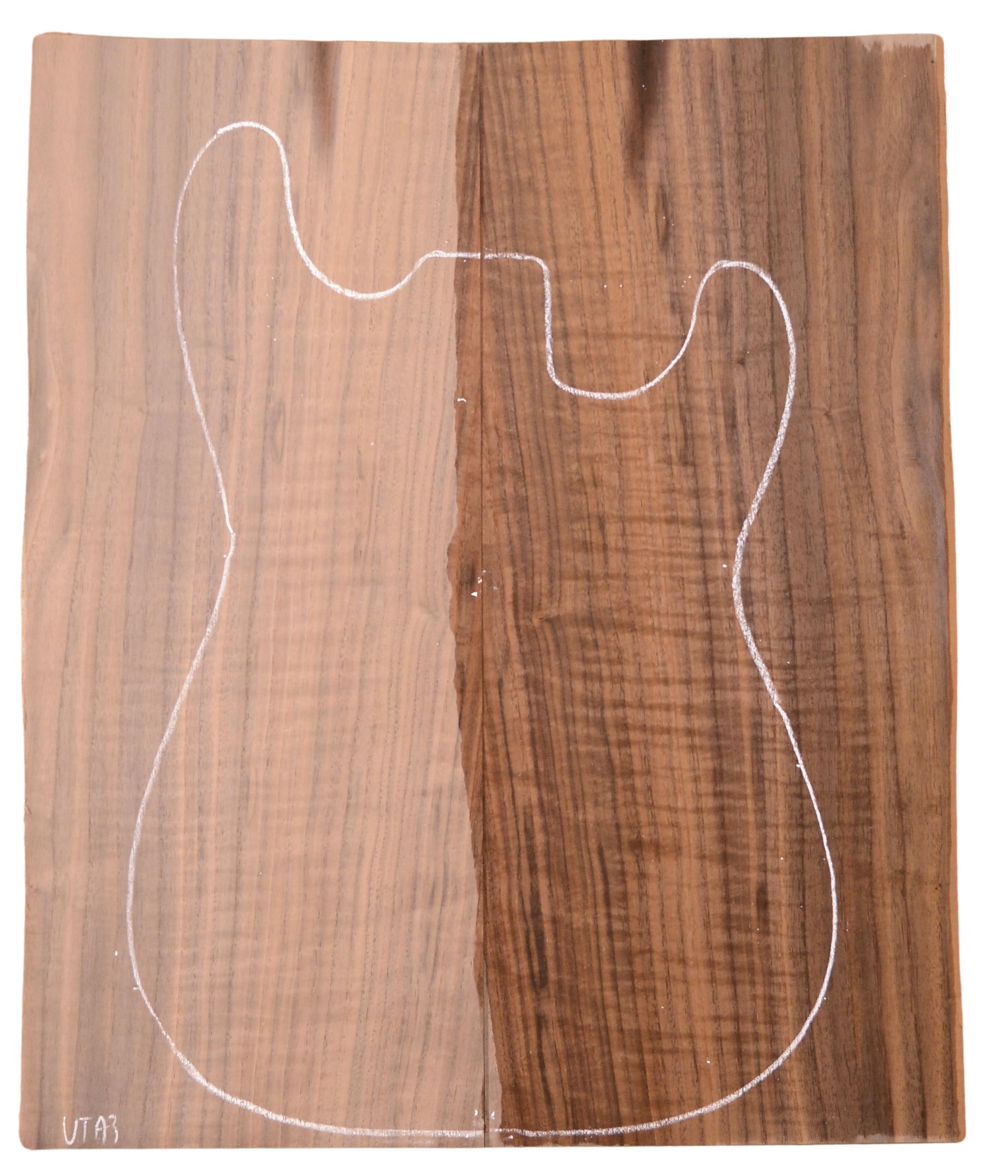 Walnut (Black) GuitarSolidBodyTopATC L022975.G.056