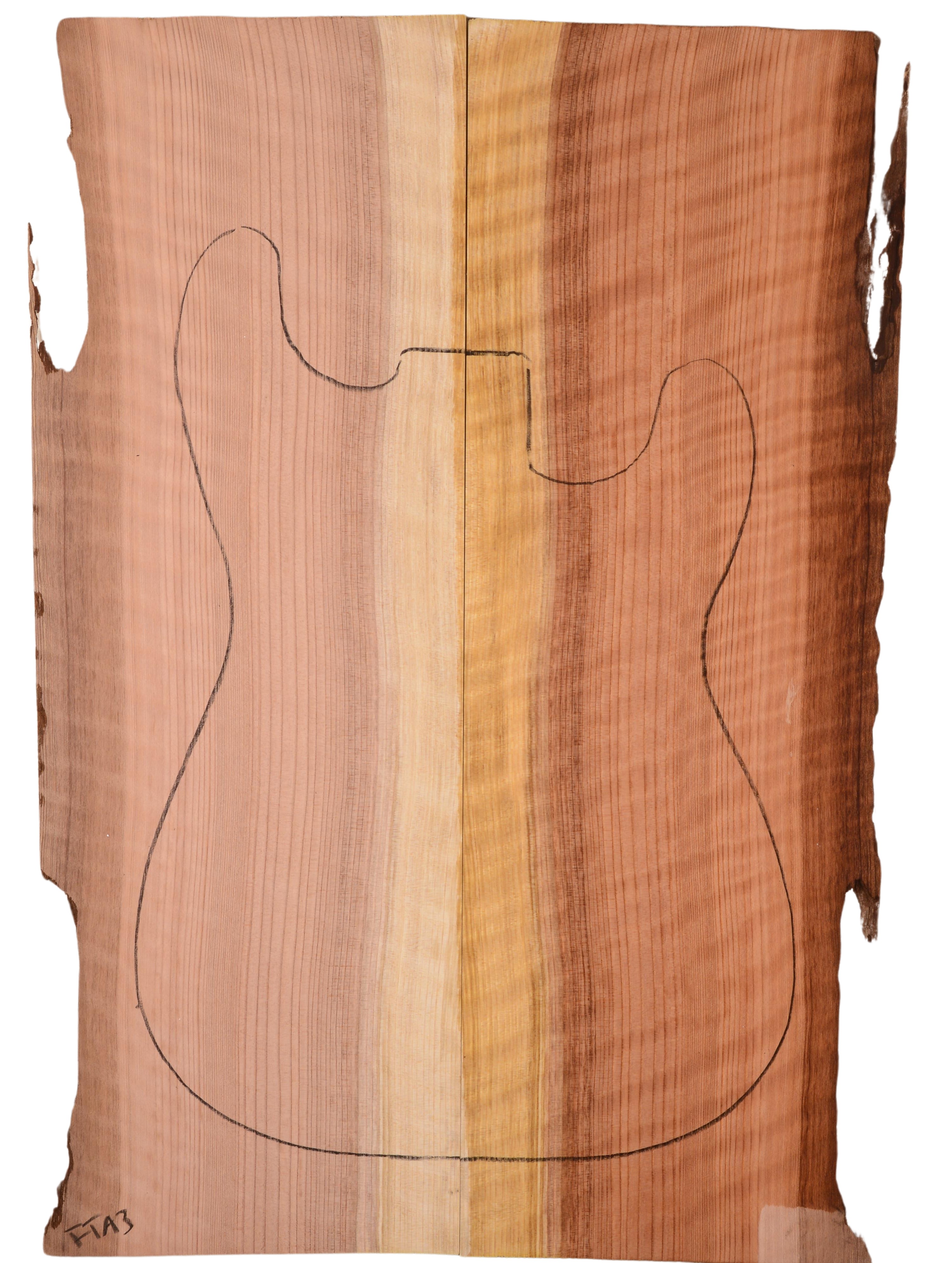 Redwood GuitarSolidBodyTopATC L022980.G.023