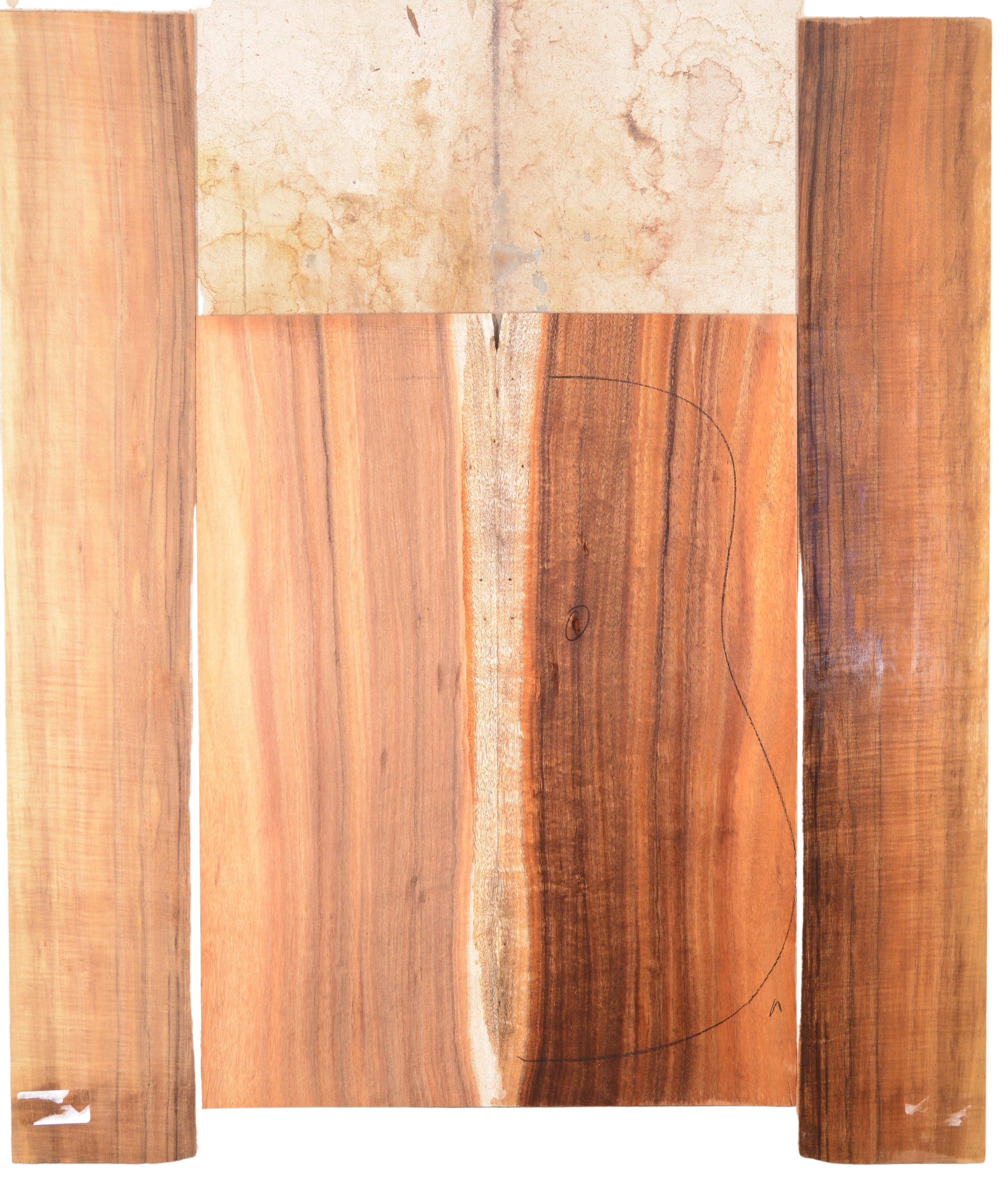 Koa GuitarSet4pcATC L022992.G.134