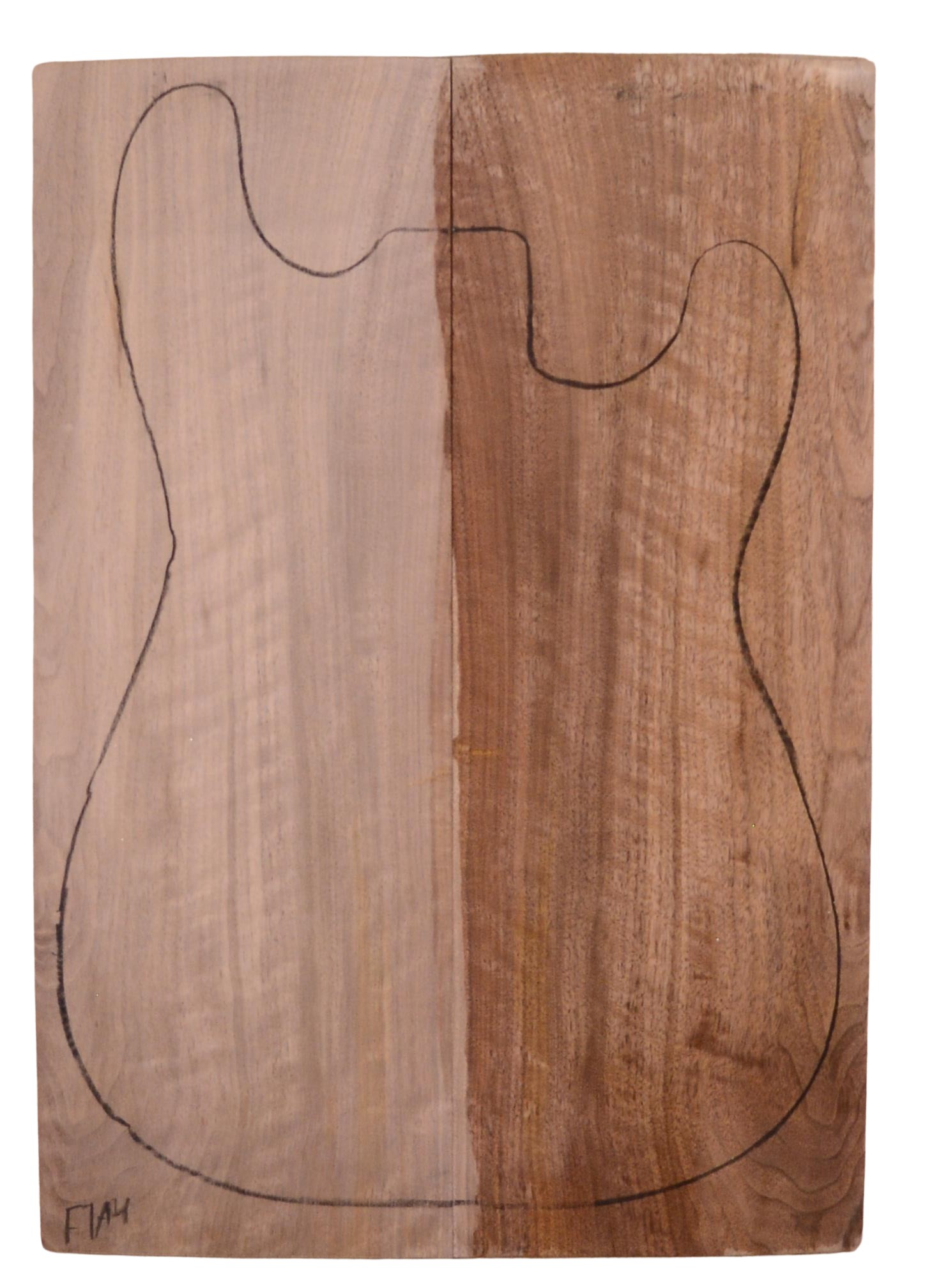 Walnut (Black) GuitarSolidBodyTopATC L022999.G.002