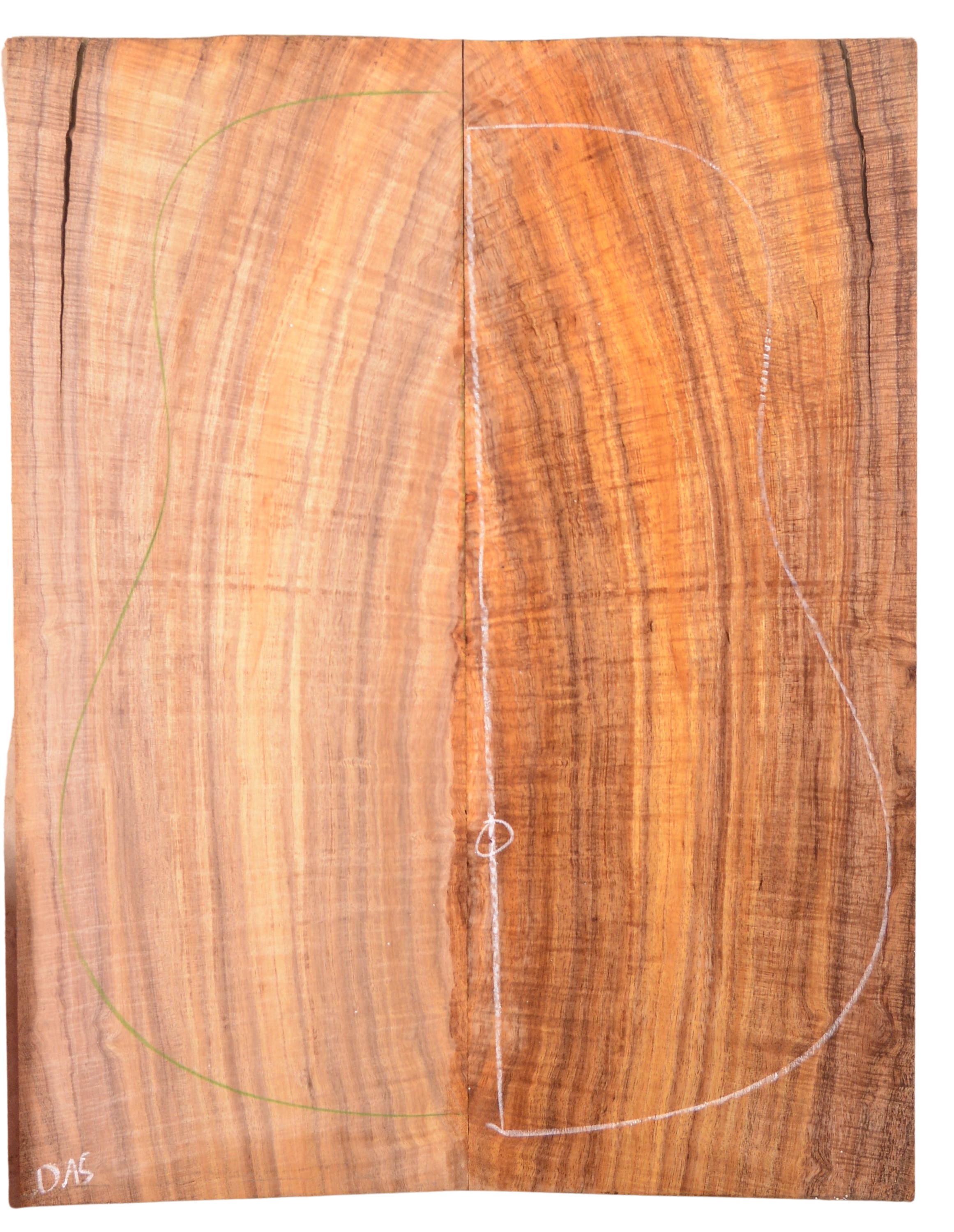 Blackwood (Tasmanian) GuitarBack2pcATC L023000.G.042