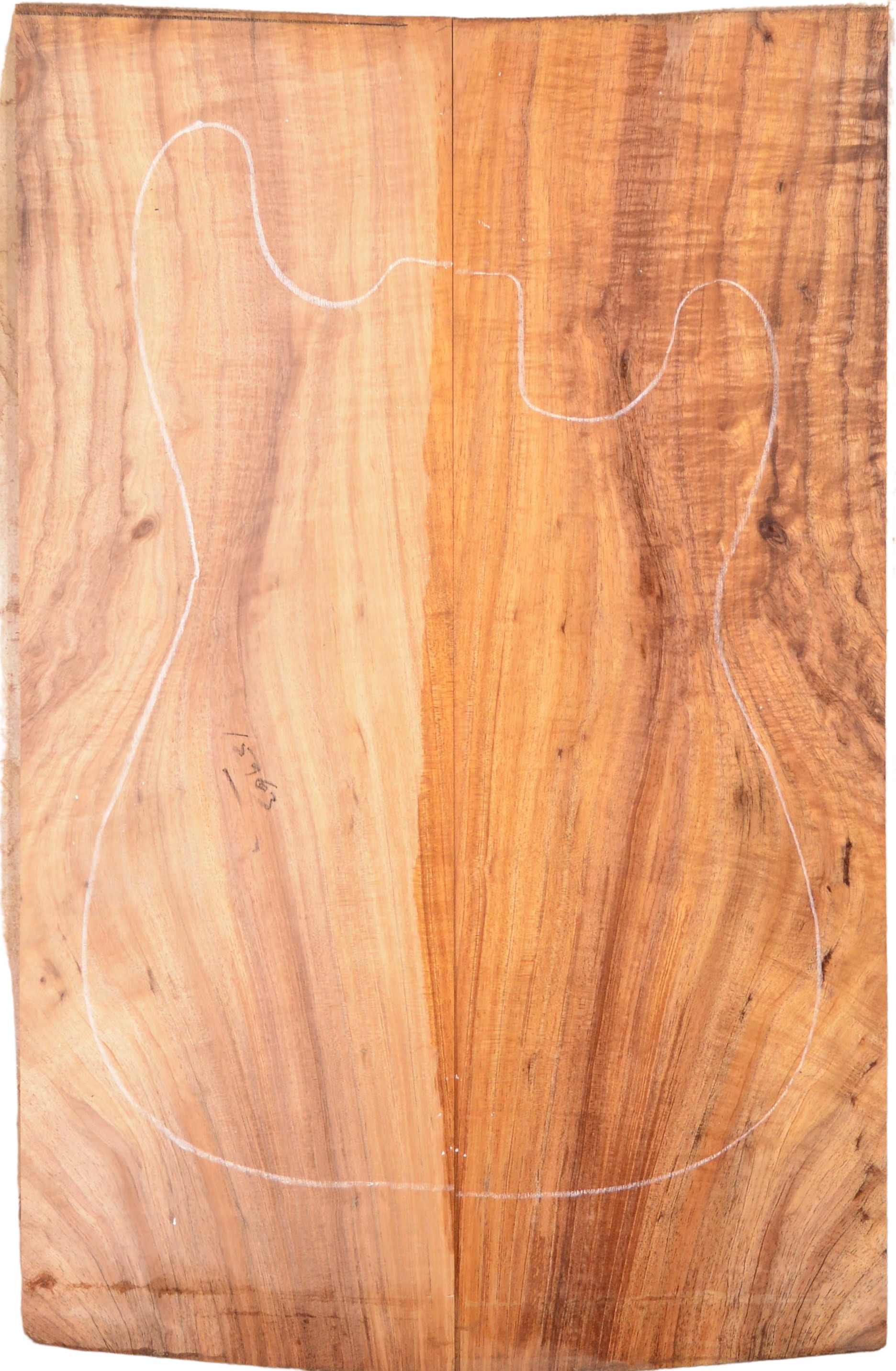 Blackwood (Tasmanian) GuitarSolidBodyTopATC L023000.G.056