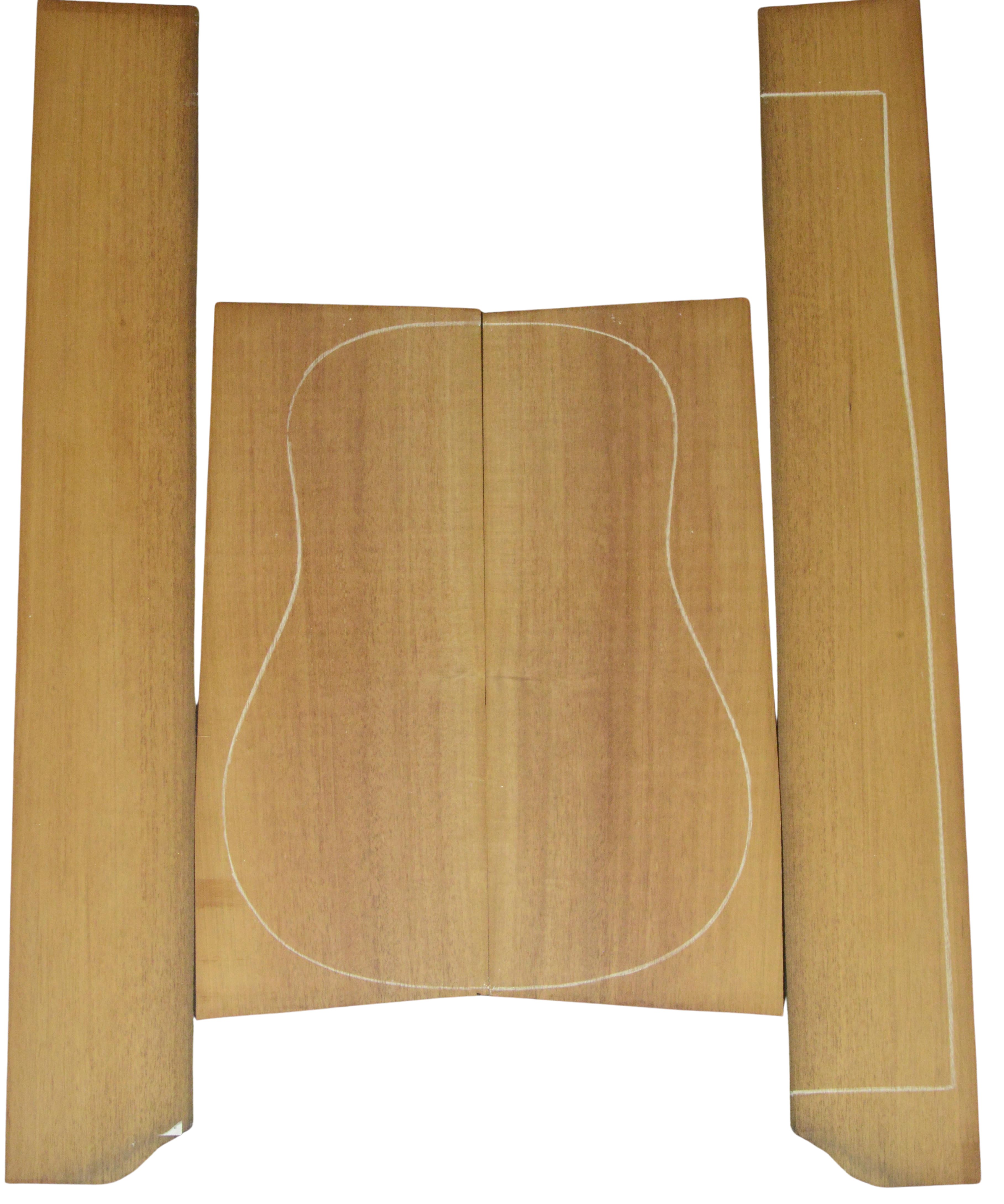 Mahogany (Sinker) GuitarSet4pcATC L023816.G.079