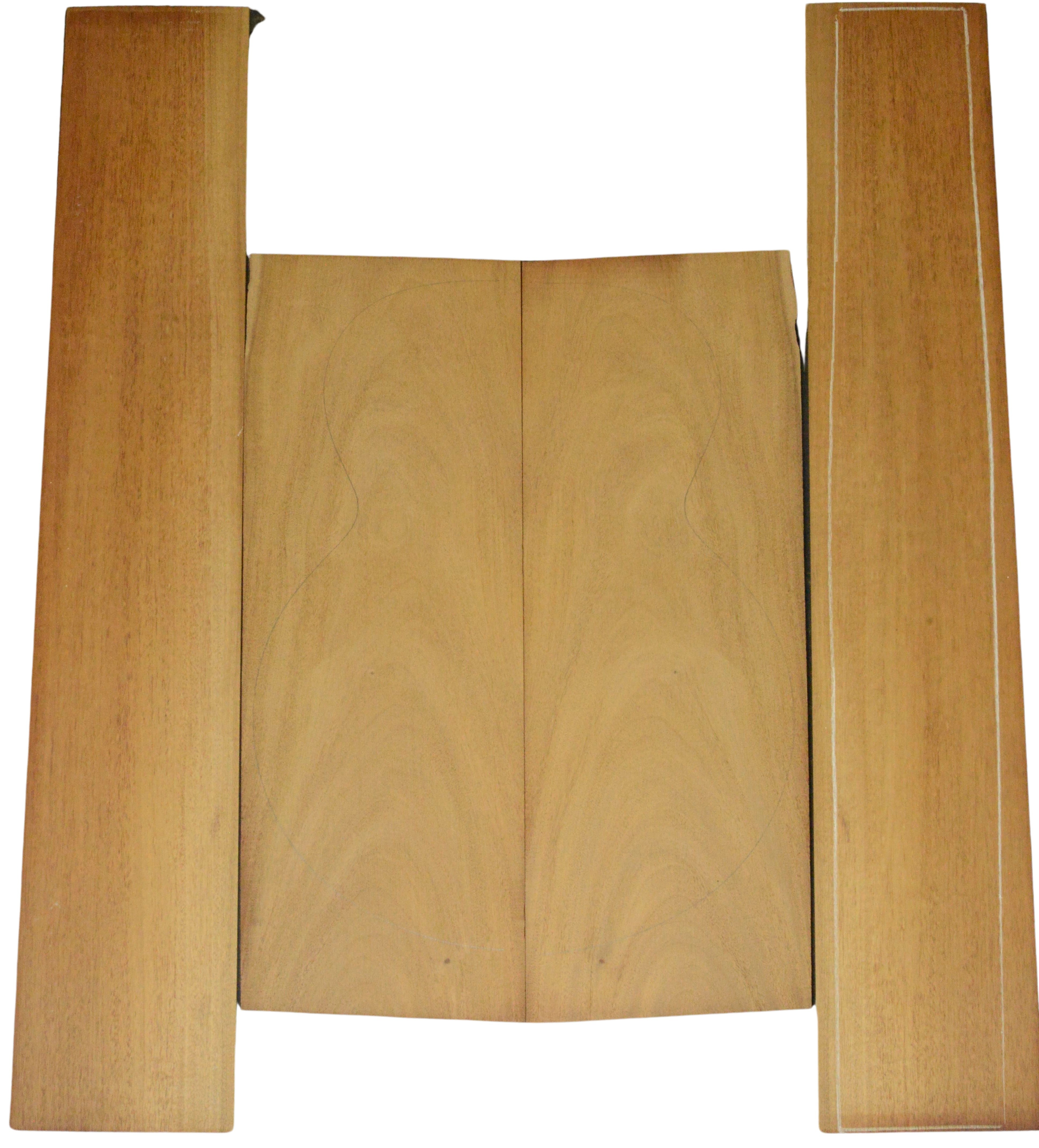 Mahogany (Sinker) GuitarSet4pcATC L023816.G.093