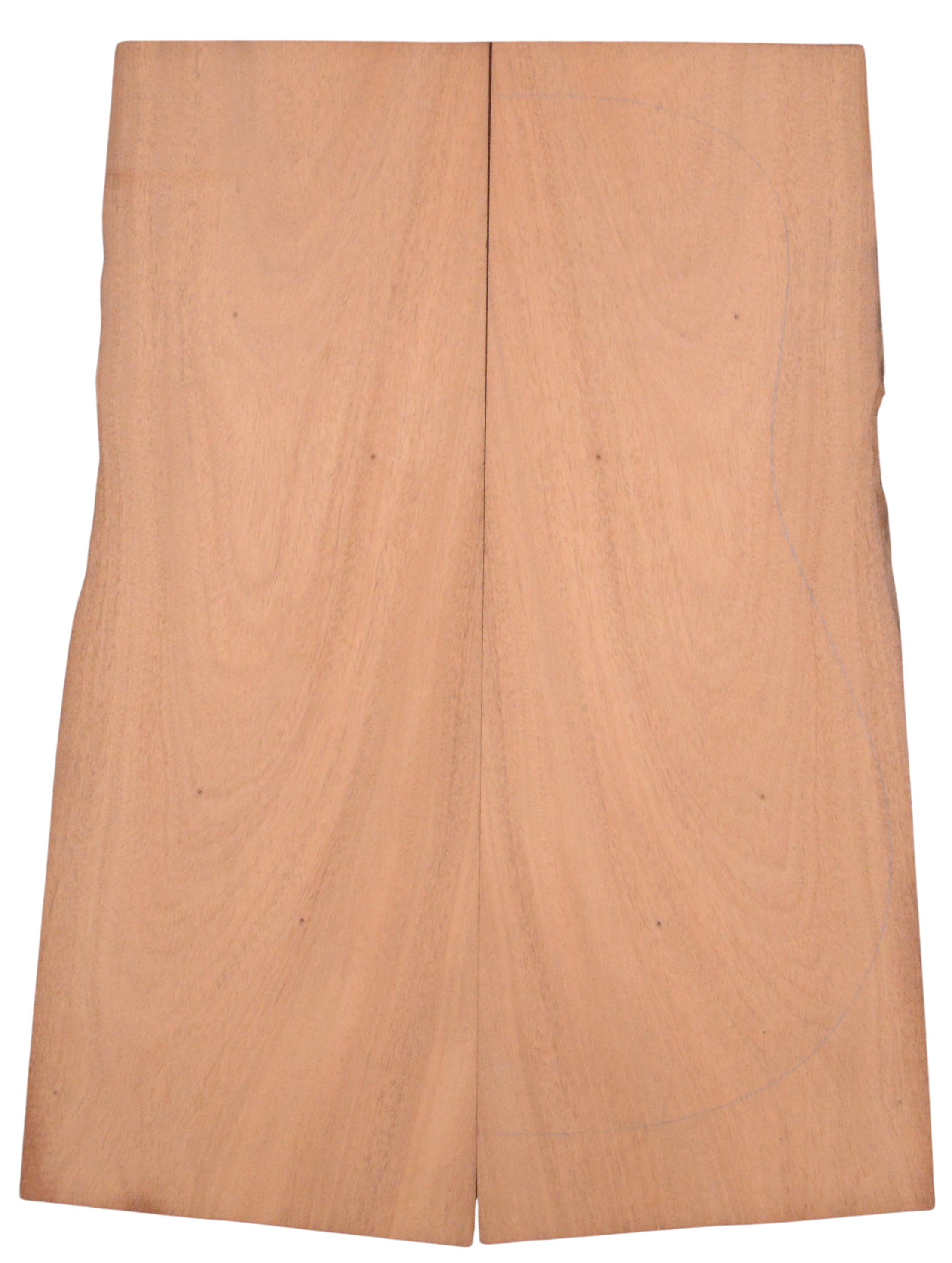 Mahogany (Sinker) GuitarBack2pcATC L026234.G.010